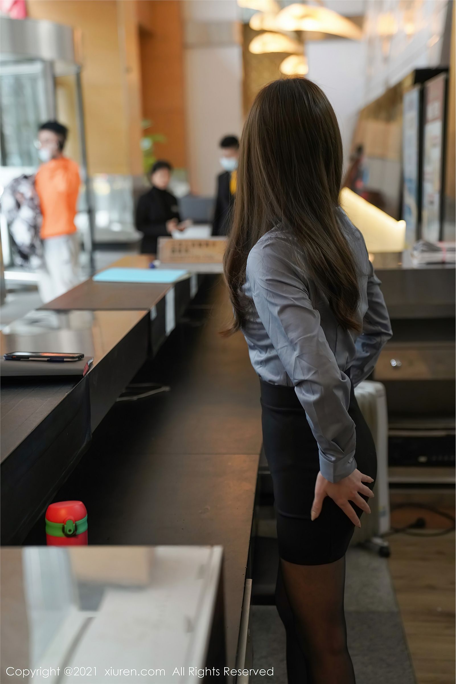 [XIUREN秀人网] 2021.03.10 NO.3187 周于希Sandy 制服 黑丝