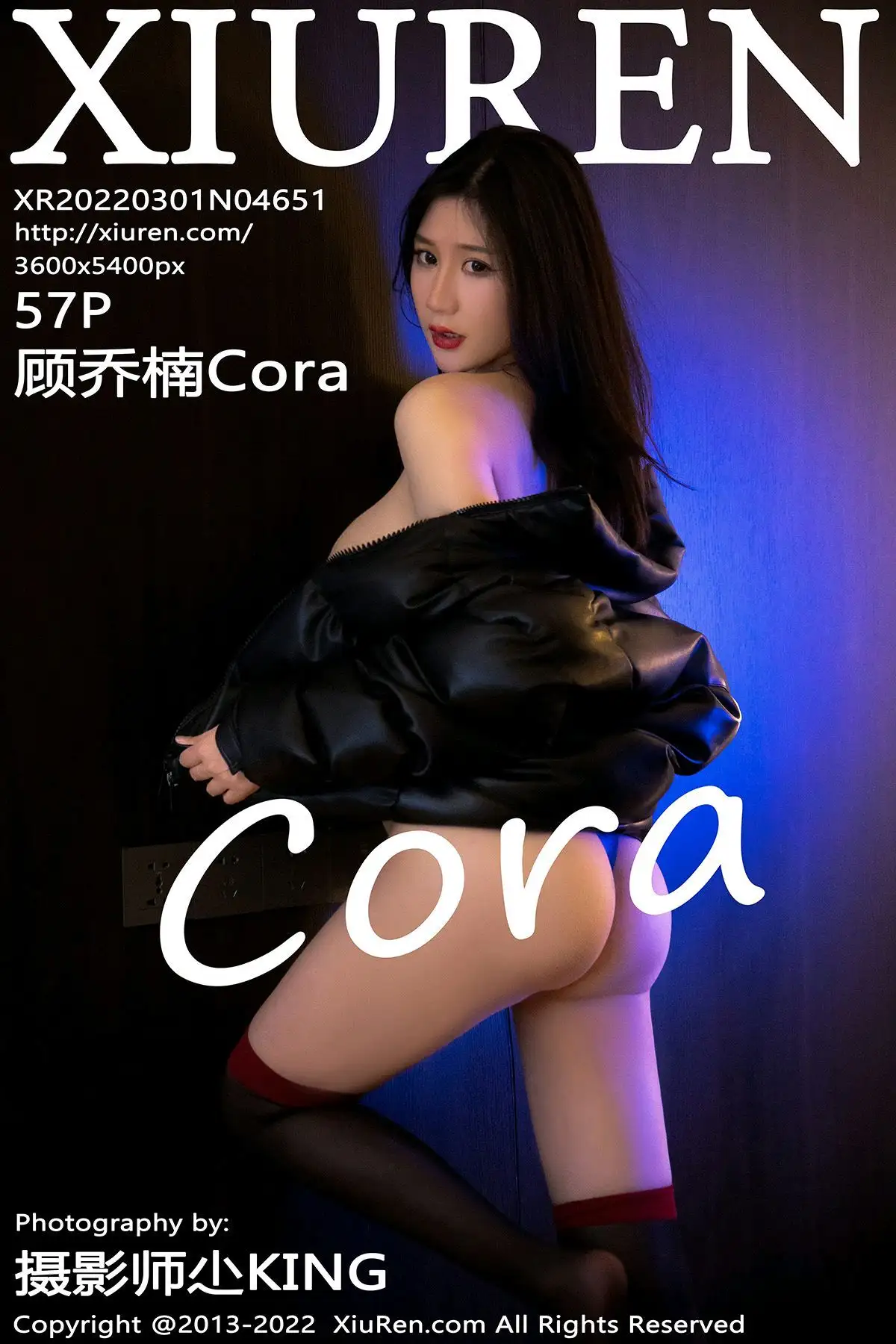 [XIUREN秀人网] 2022.03.01 NO.4651 顾乔楠Cora