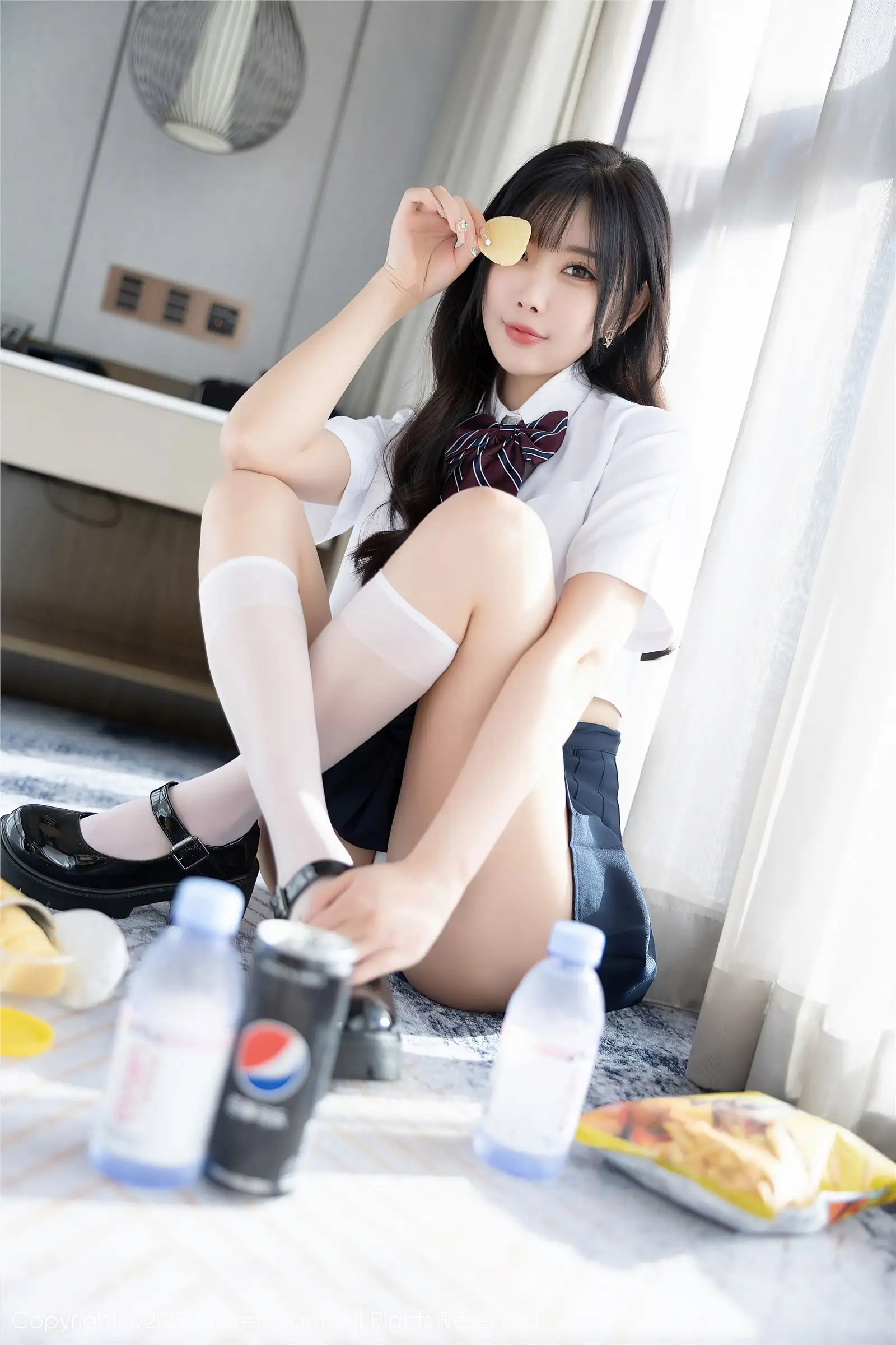 [XIUREN秀人网] 2022.07.26 NO.5338 杨晨晨Yome 制服美臀