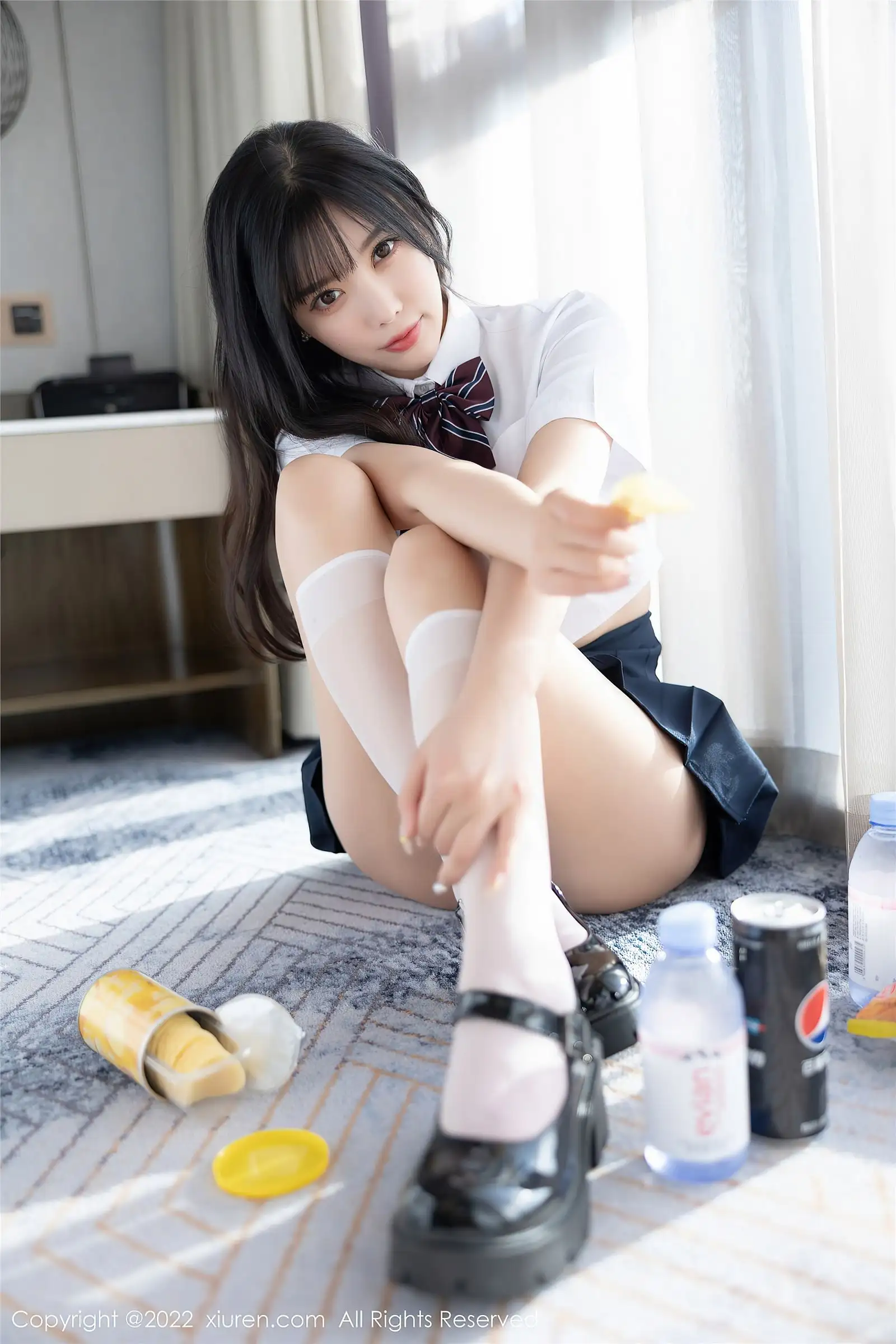 [XIUREN秀人网] 2022.07.26 NO.5338 杨晨晨Yome 制服美臀