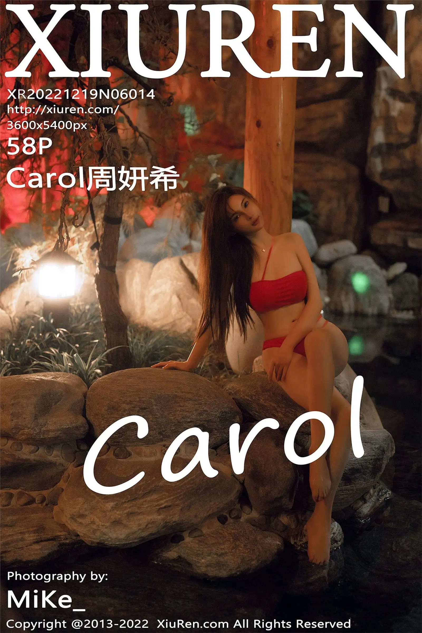 [XIUREN秀人网] 2022.12.19 NO.6014 Carol周妍希