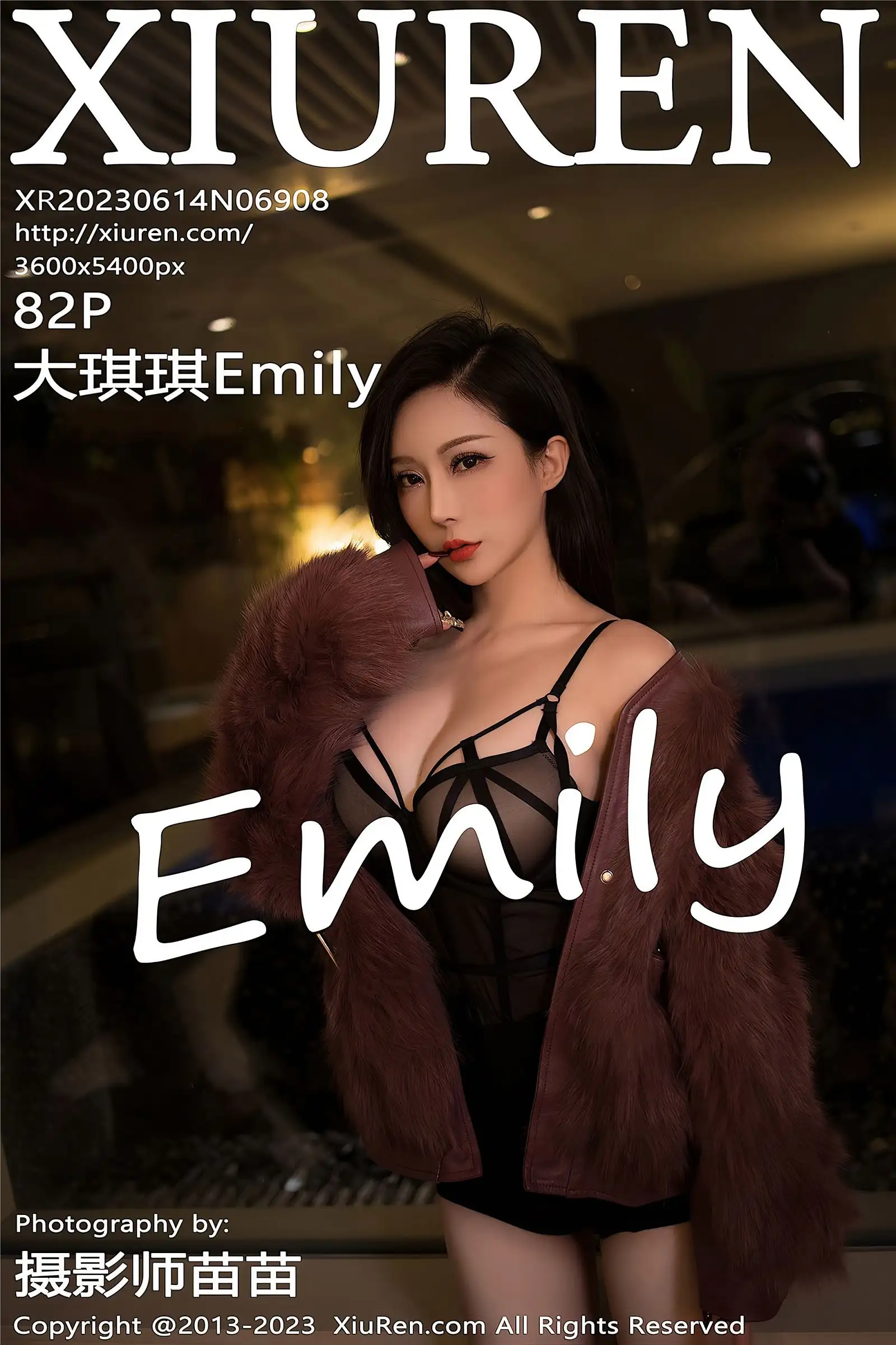 [XIUREN秀人网] 2023.06.14 NO.6908 大琪琪Emily