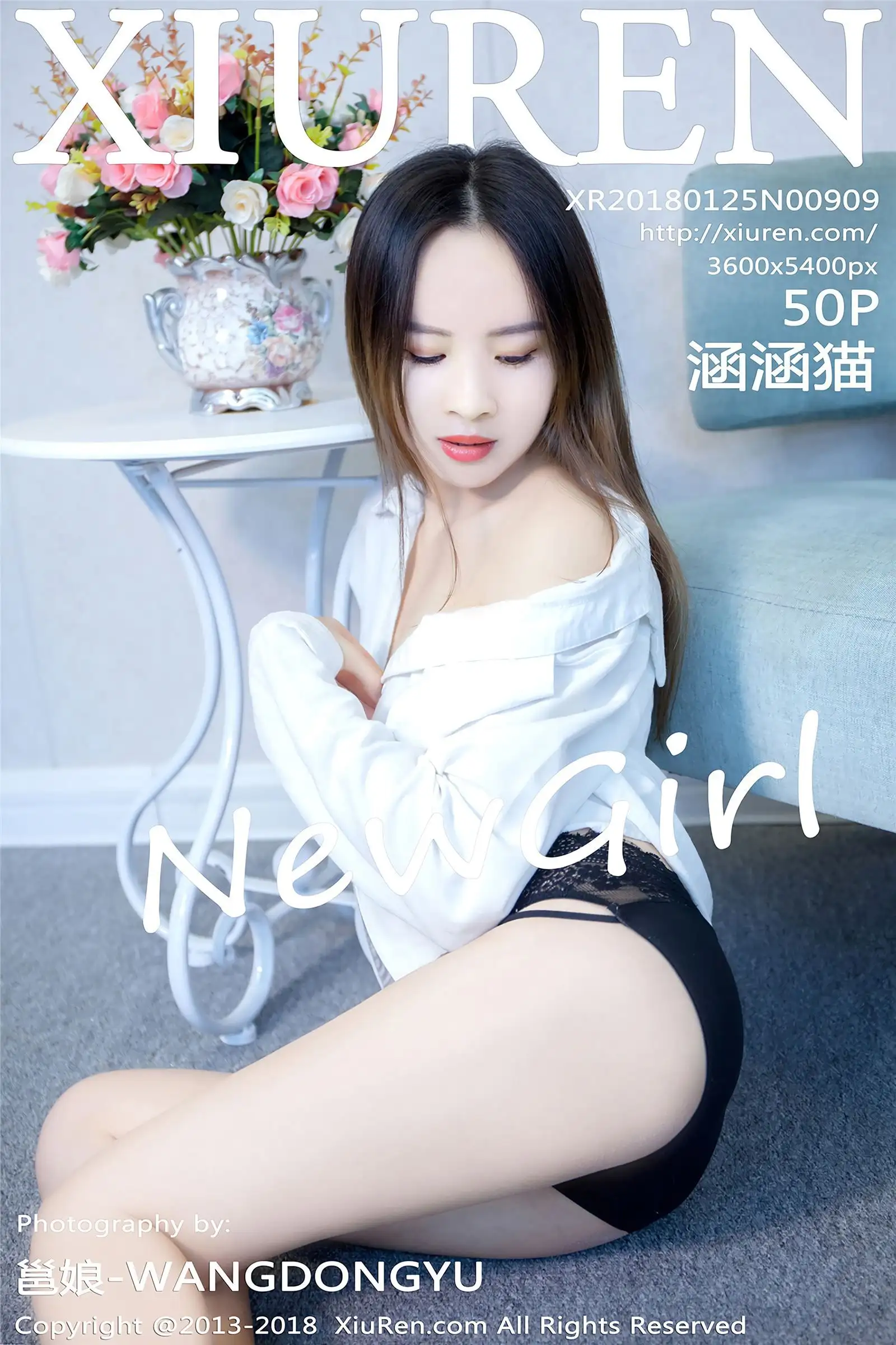 [秀人XIUREN] 2018.01.25 NO.909 清纯型萝莉 涵涵猫