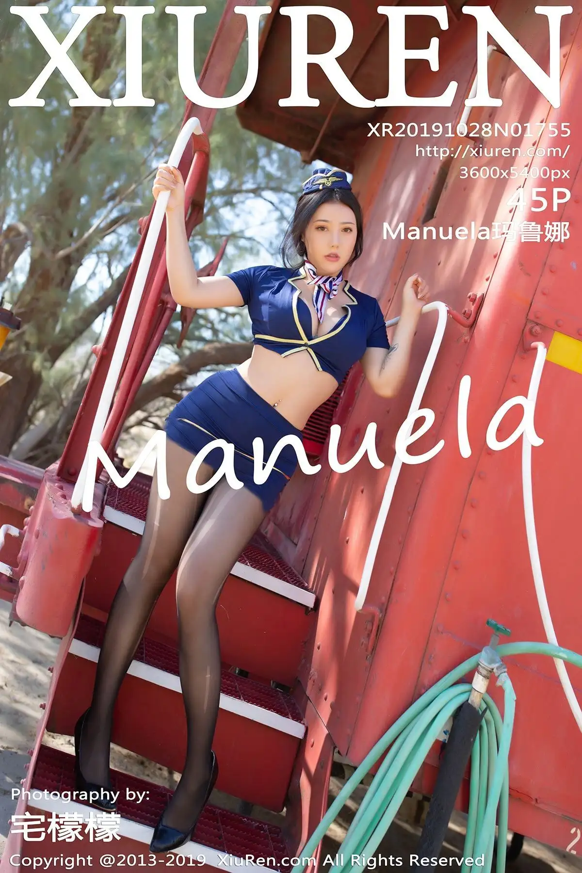 [XIUREN秀人网] 2019.10.28 NO.1755 Manuela玛鲁娜