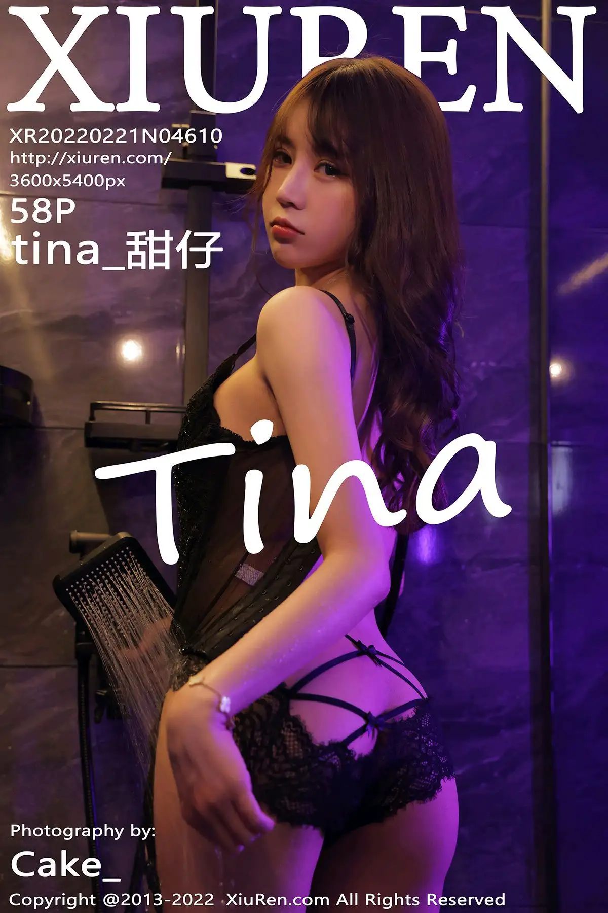 [XIUREN秀人网] 2022.02.21 NO.4610 tina_甜仔