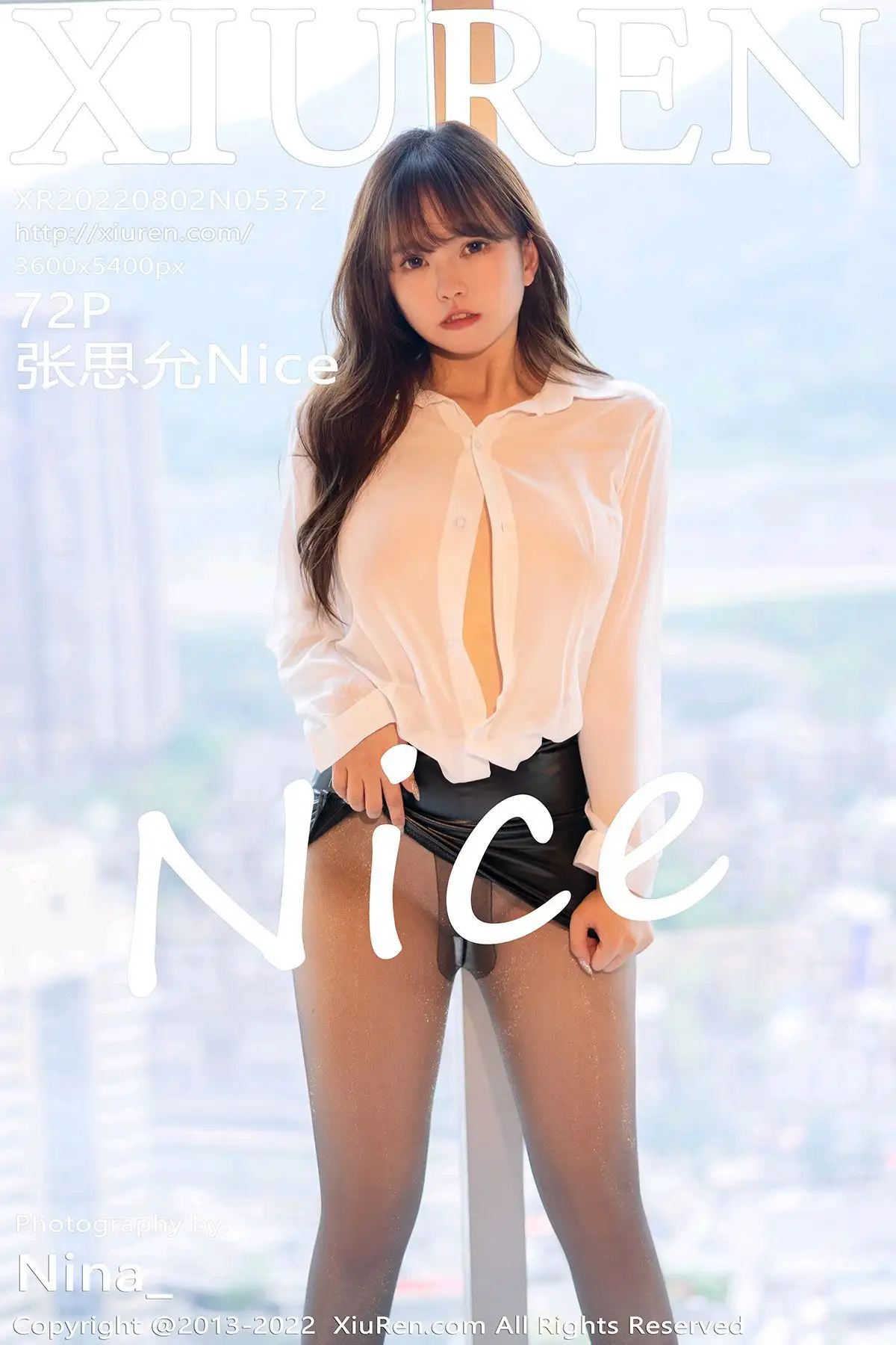 [XIUREN秀人网] 2022.08.02 NO.5372 张思允Nice