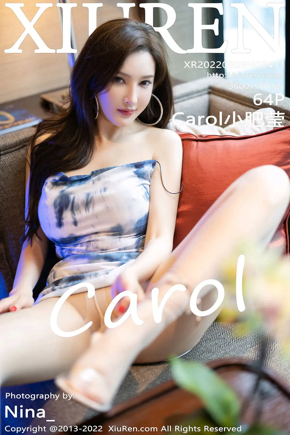 [XIUREN秀人网] 2022.08.09 NO.5411 Carol小肥莹