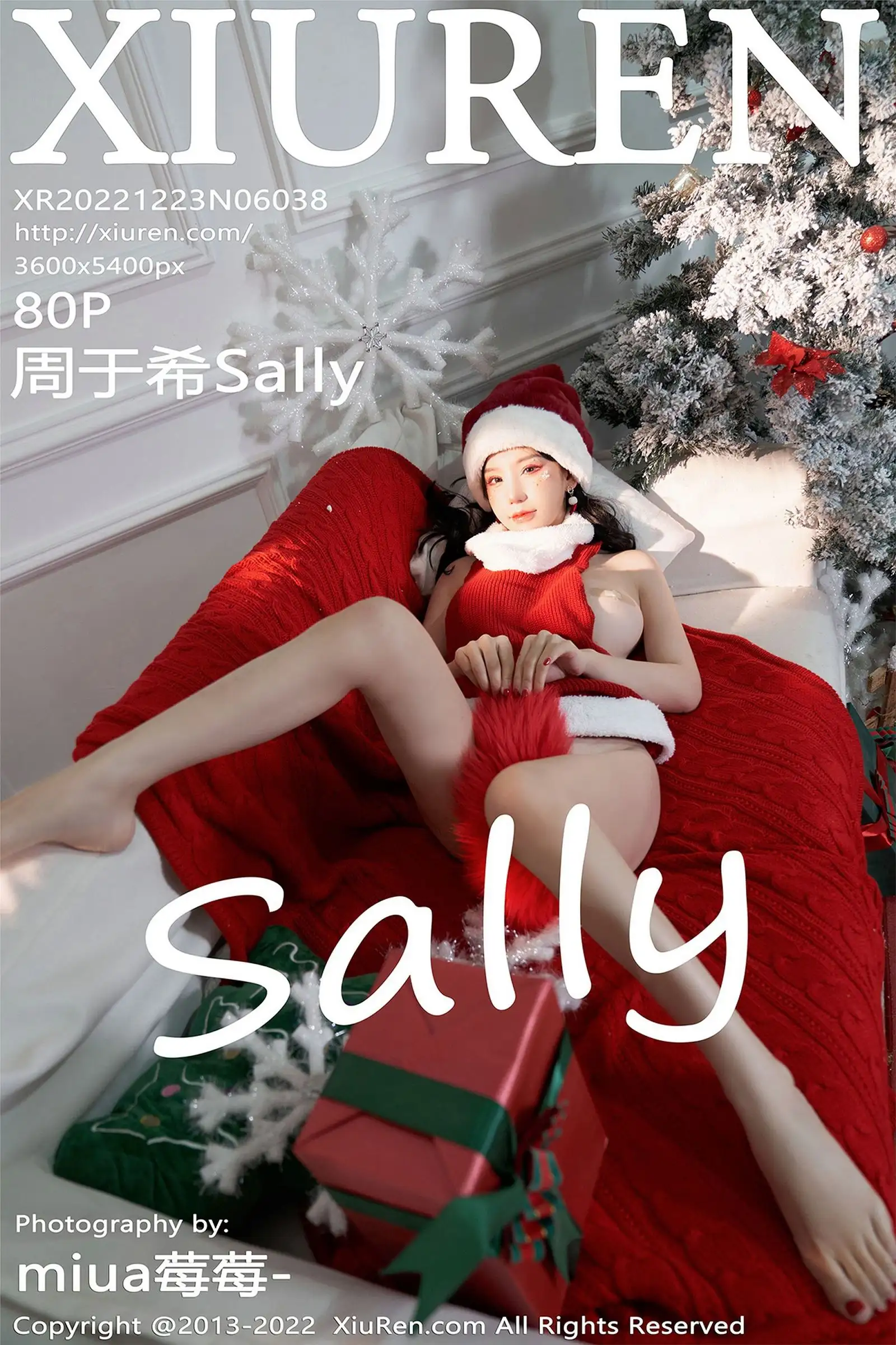 [XIUREN秀人网] 2022.12.23 NO.6038 周于希Sally