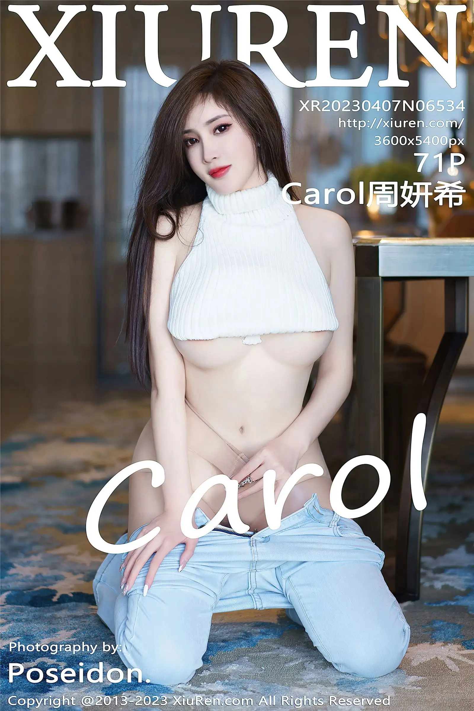 [XIUREN秀人网] 2023.04.07 NO.6534 Carol周妍希