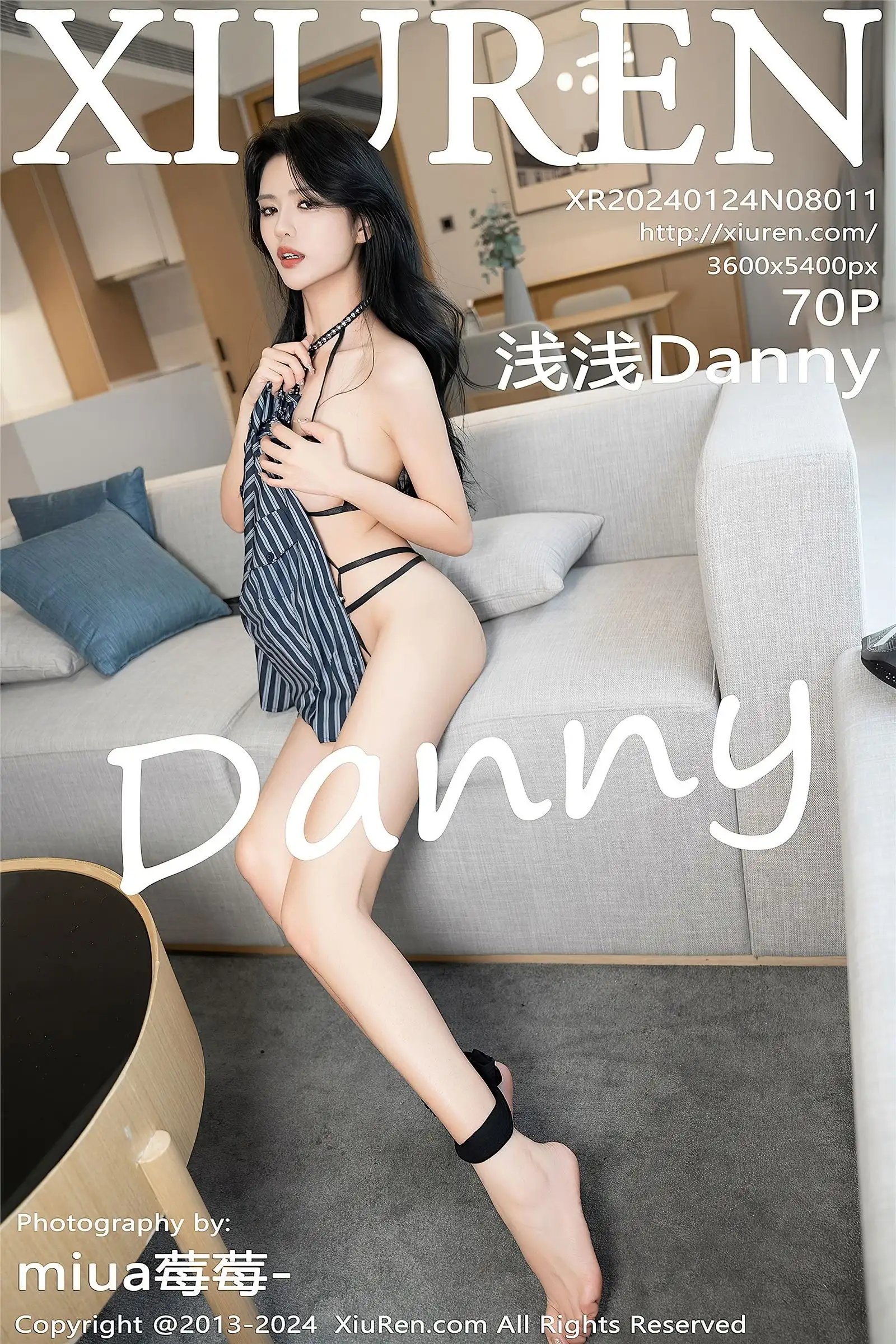 [XIUREN秀人网] 2024.01.24 NO.8011 浅浅Danny