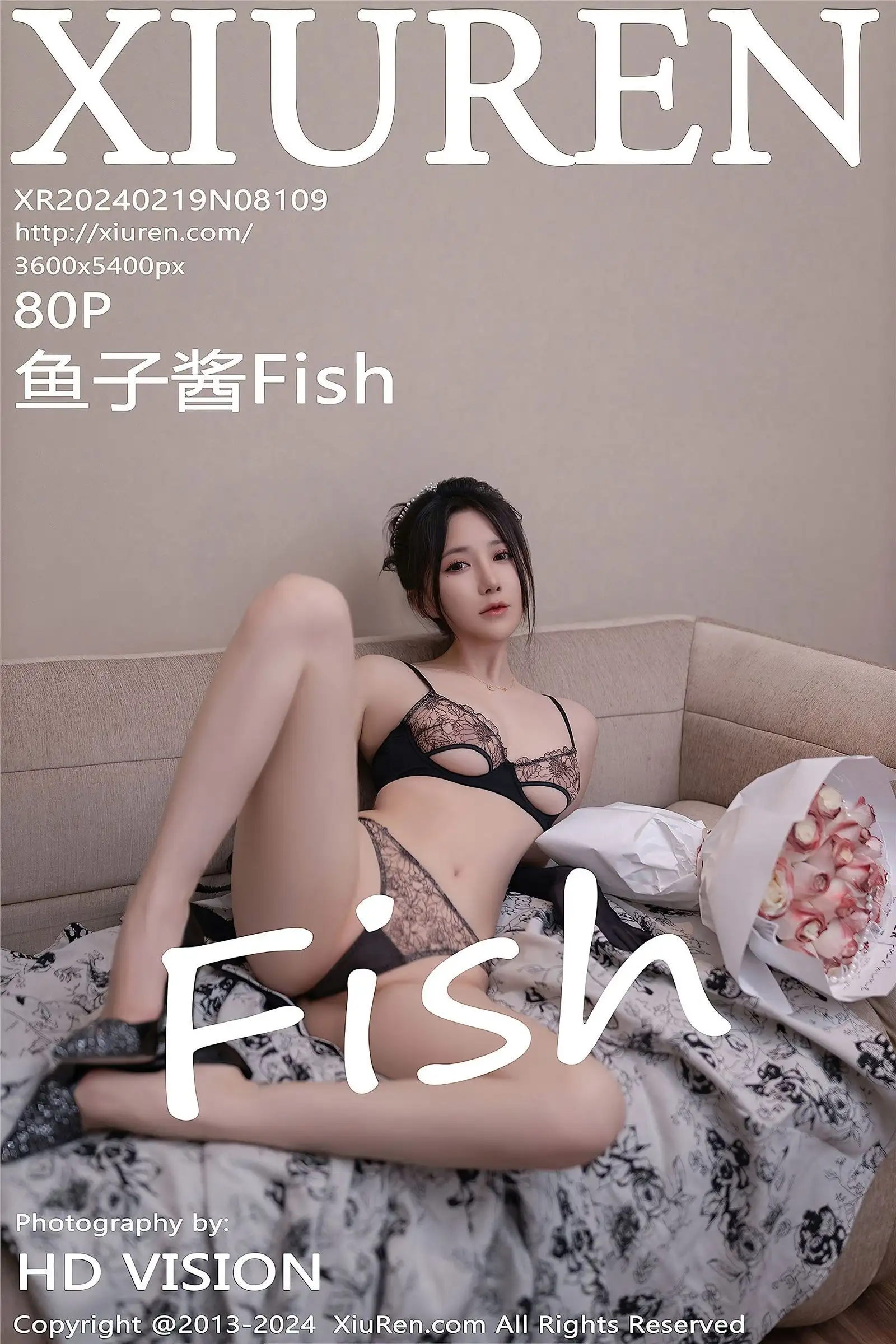 [XIUREN秀人网] 2024.02.19 NO.8109 鱼子酱Fish