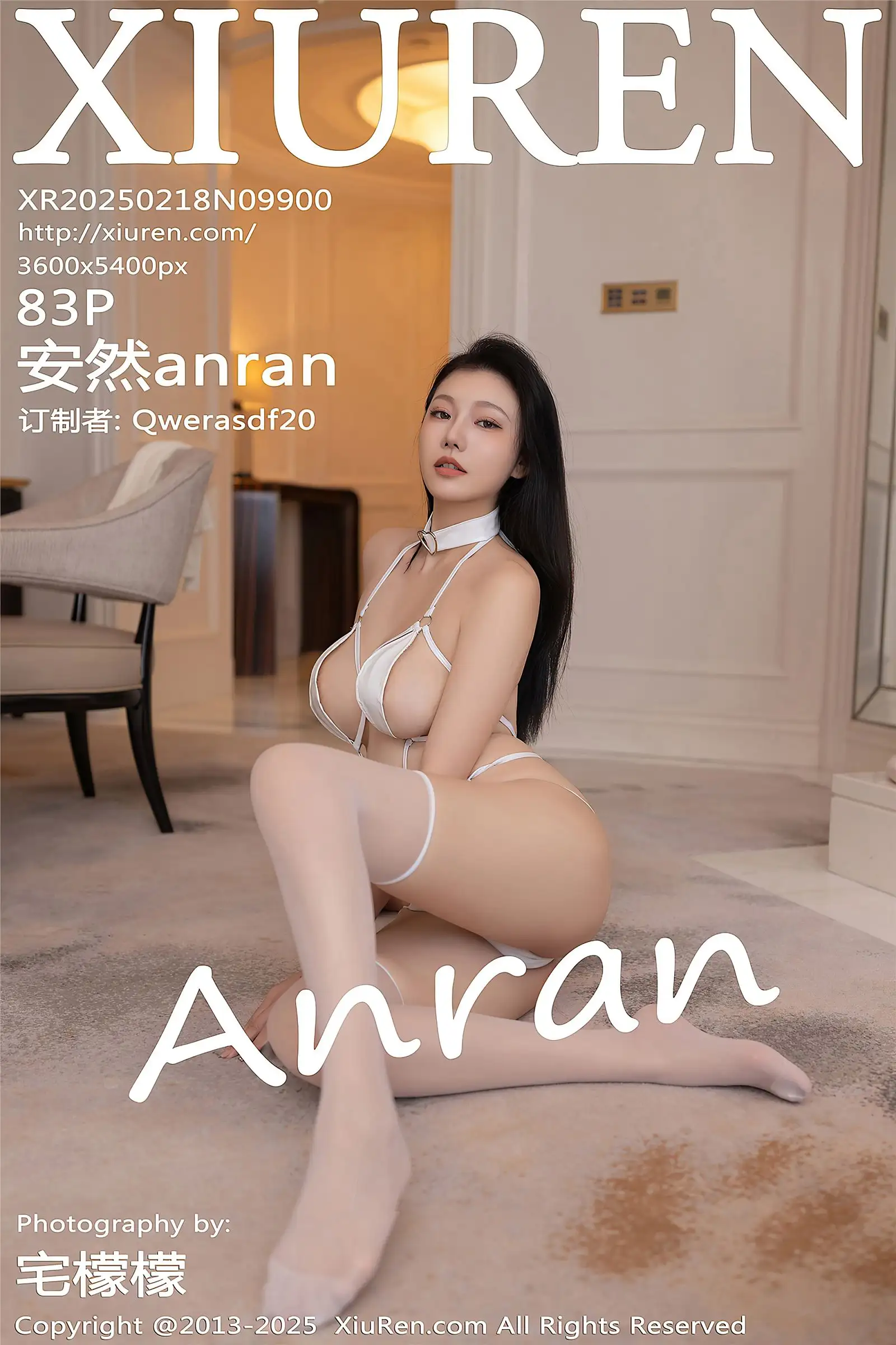 [XIUREN秀人网] 2025.02.18 NO.9900 安然anran