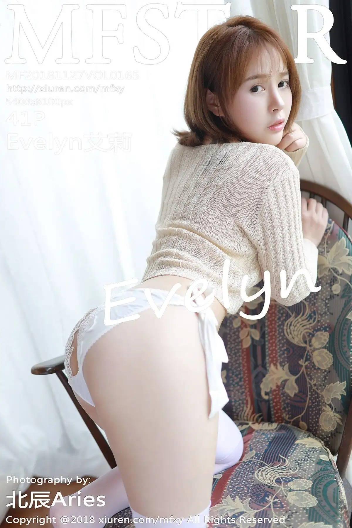 [模范学院美女] 2018.11.27 Vol.165 Evelyn艾莉