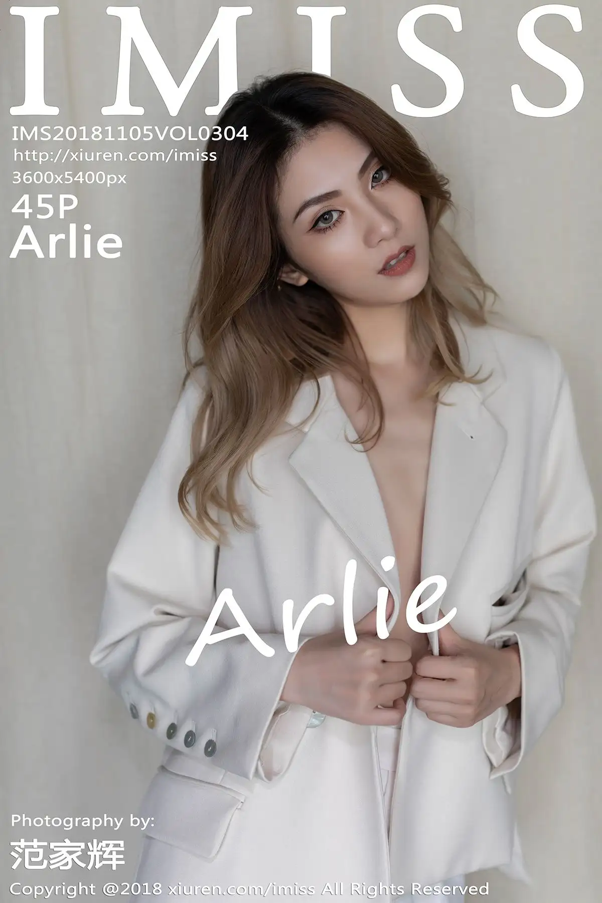 [IMISS爱蜜社美女] 2018.11.05 VOL.304 Arlie