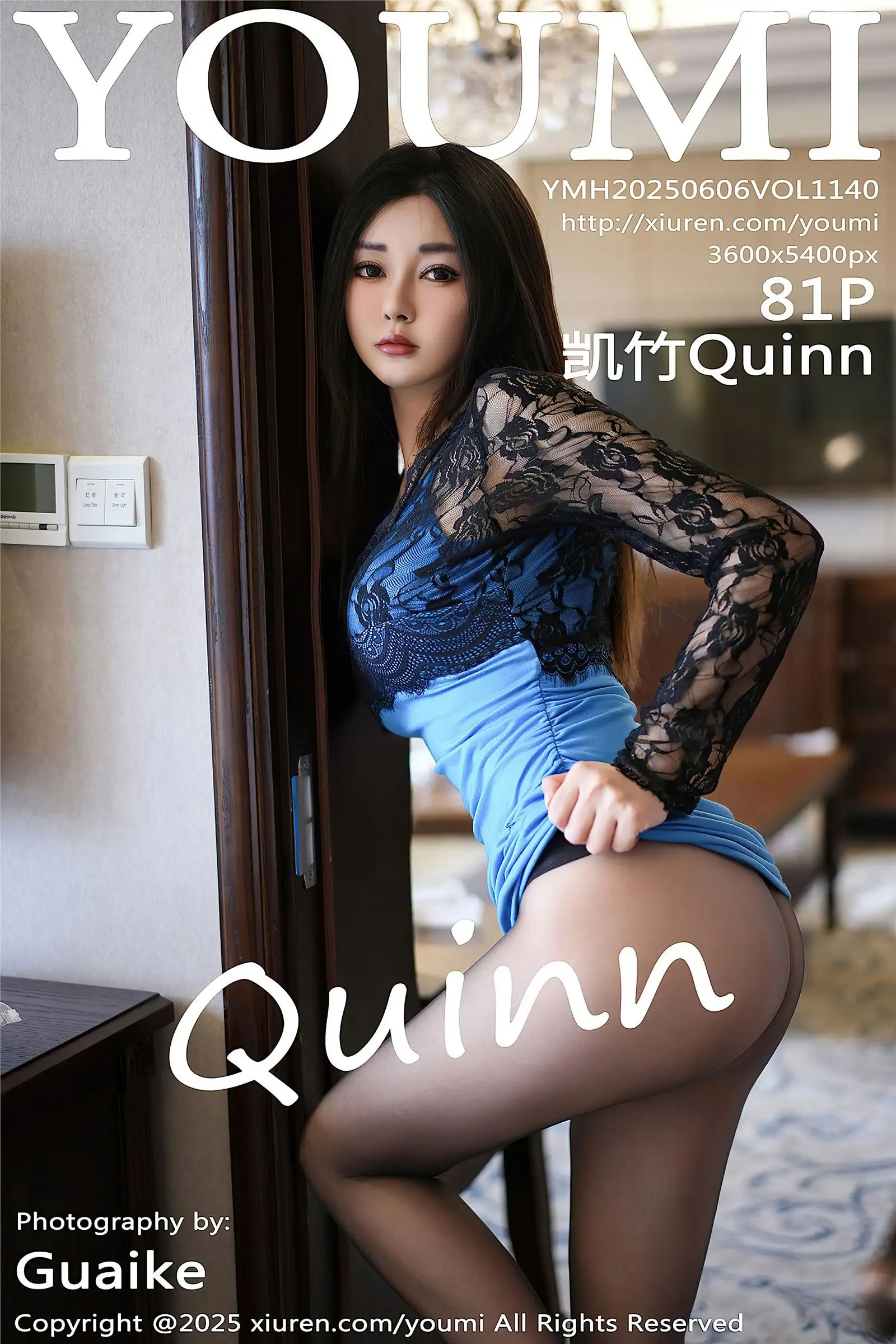 [YOUMI尤蜜荟] 2025.06.06 NO.1140 凯竹Quinn
