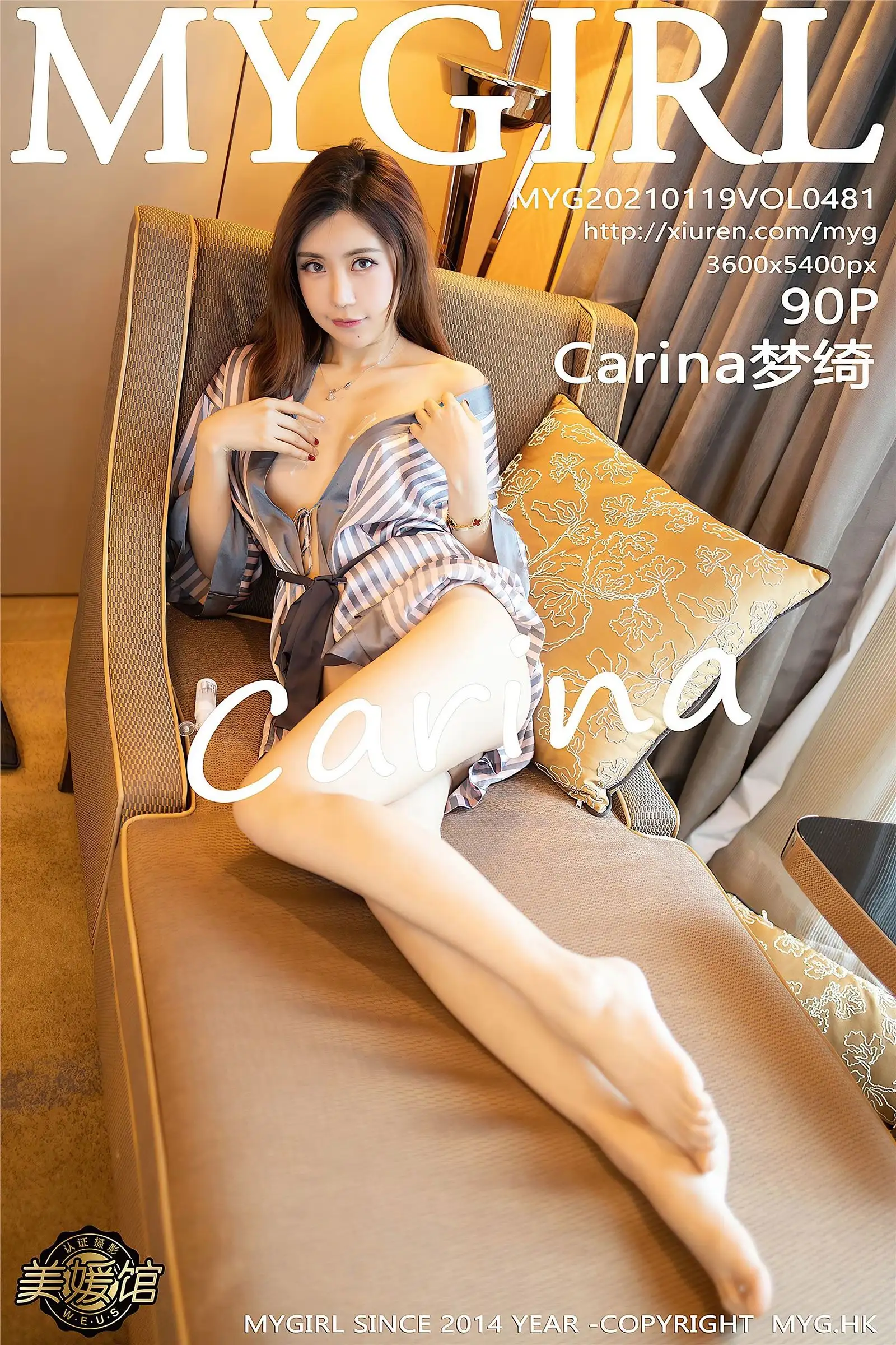 [MYGIRL美媛馆] 2021.01.19 NO.481 Carina梦绮