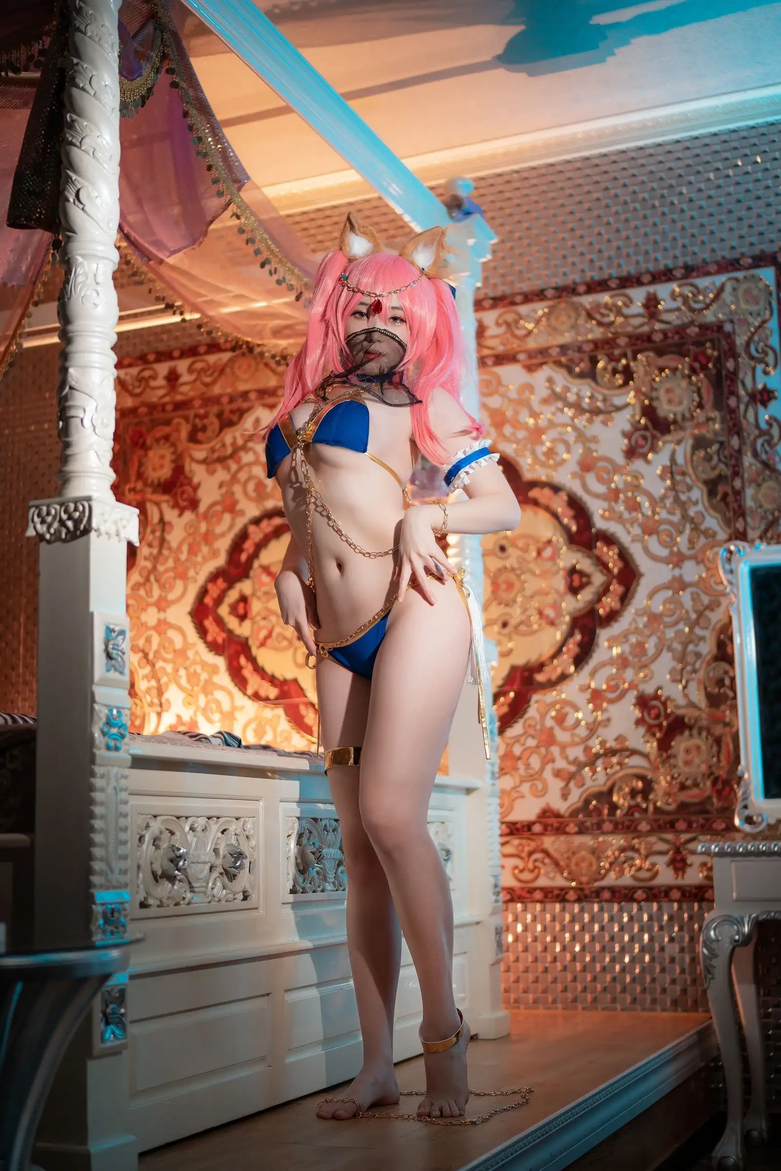 [BamBi] NO.076 CREAMSODA Cosplay Tamamo + Kama