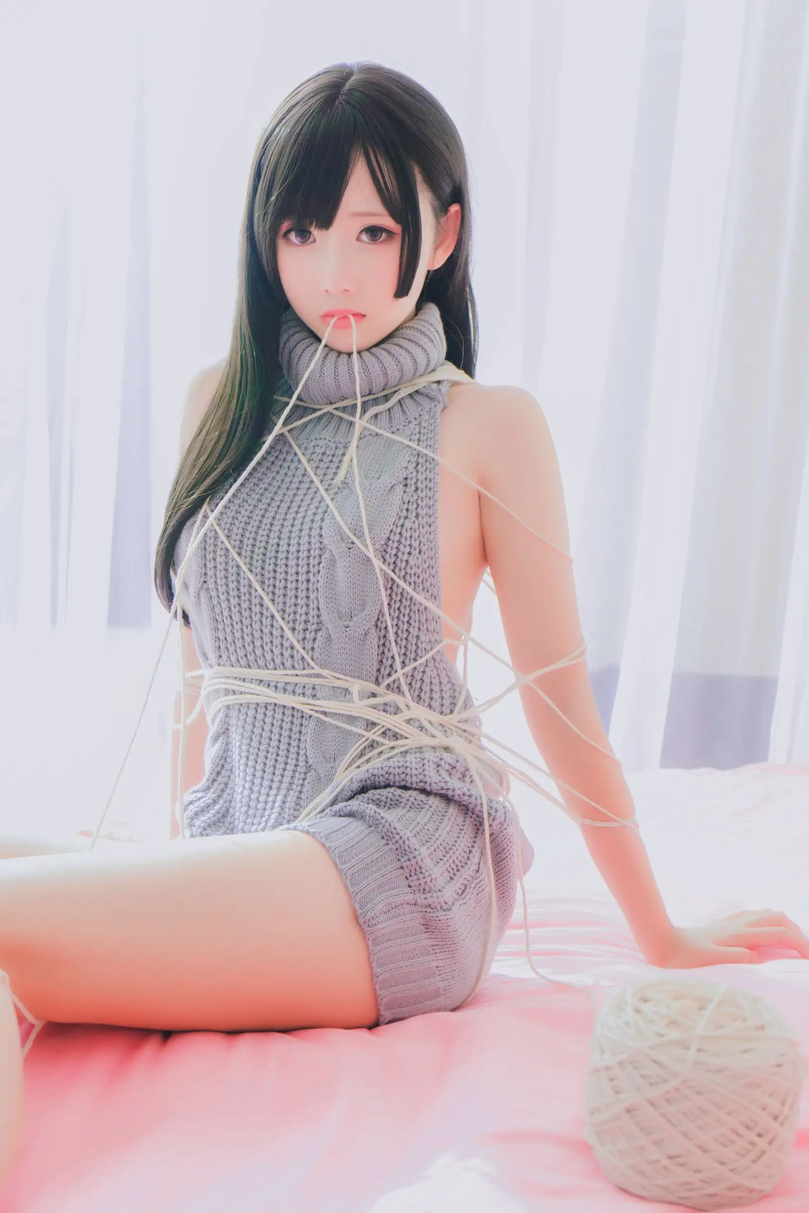 [Coser面饼仙儿] NO.006 露背毛衣