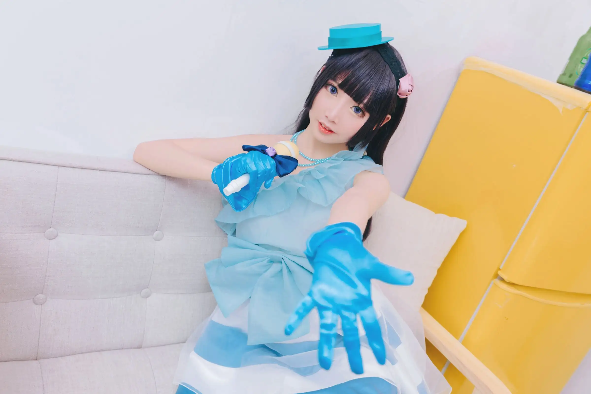 [Coser面饼仙儿] NO.026 黑猫打歌服