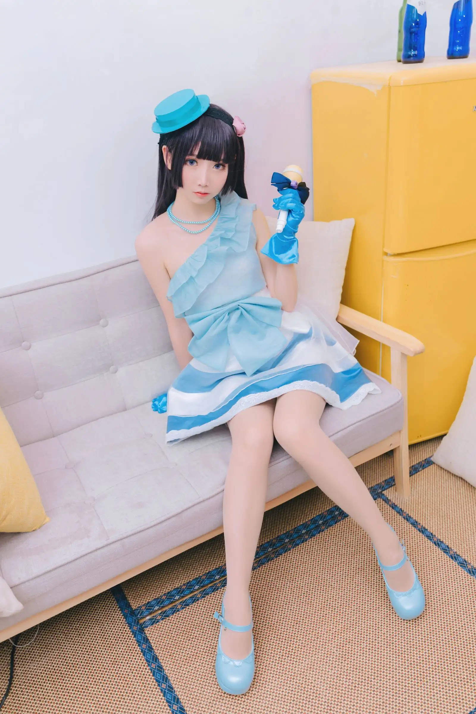 [Coser面饼仙儿] NO.026 黑猫打歌服