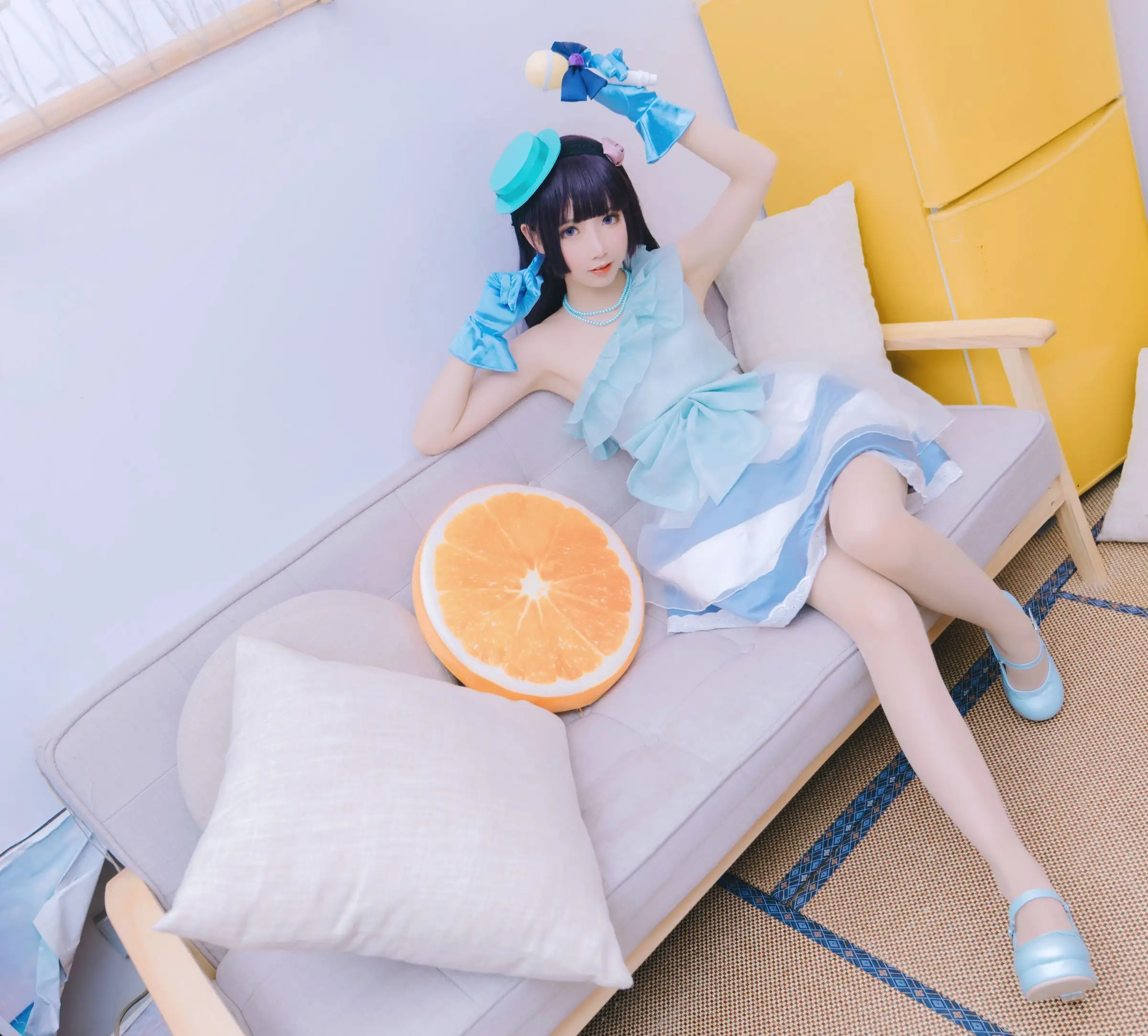 [Coser面饼仙儿] NO.026 黑猫打歌服