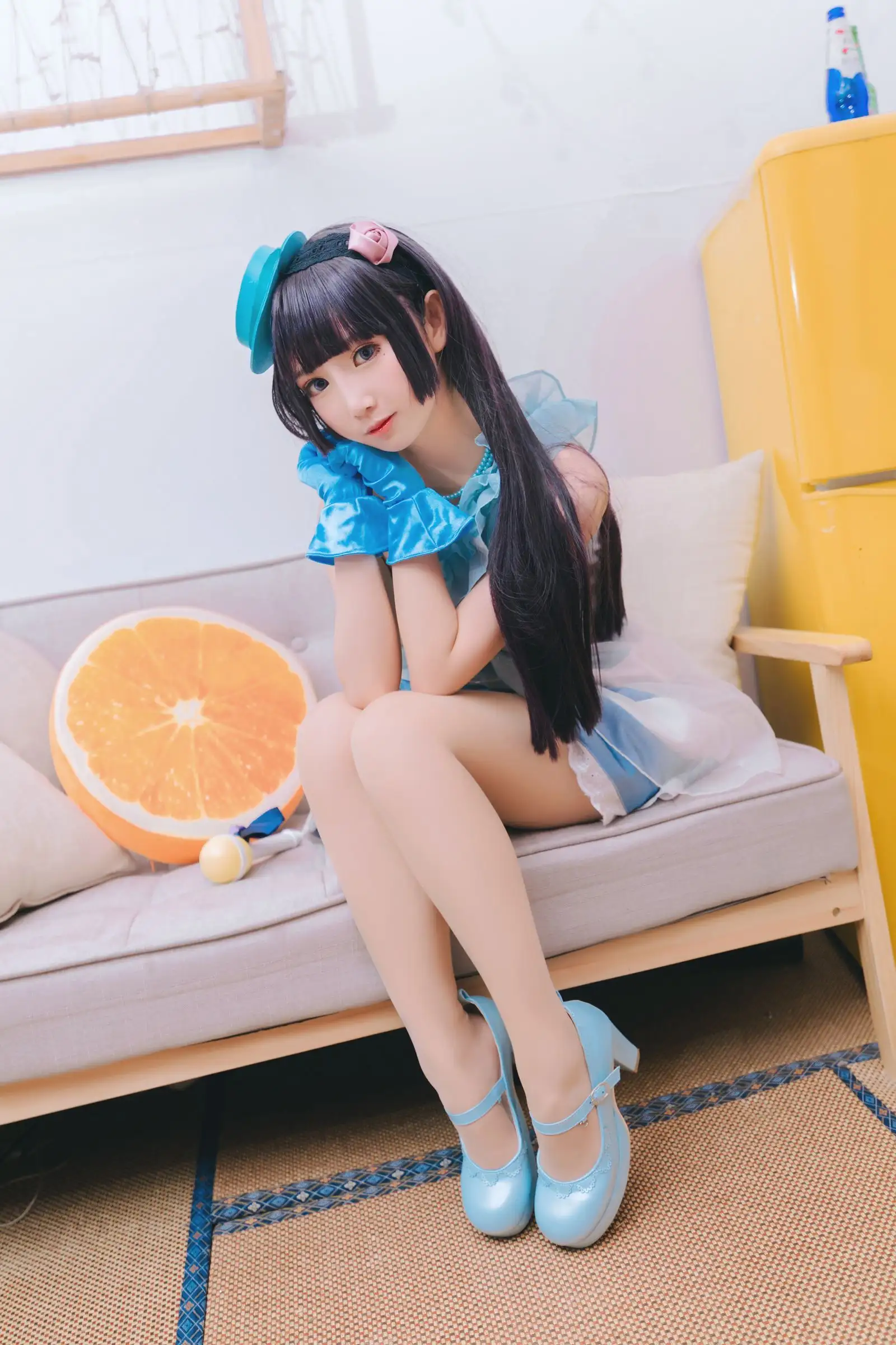 [Coser面饼仙儿] NO.026 黑猫打歌服