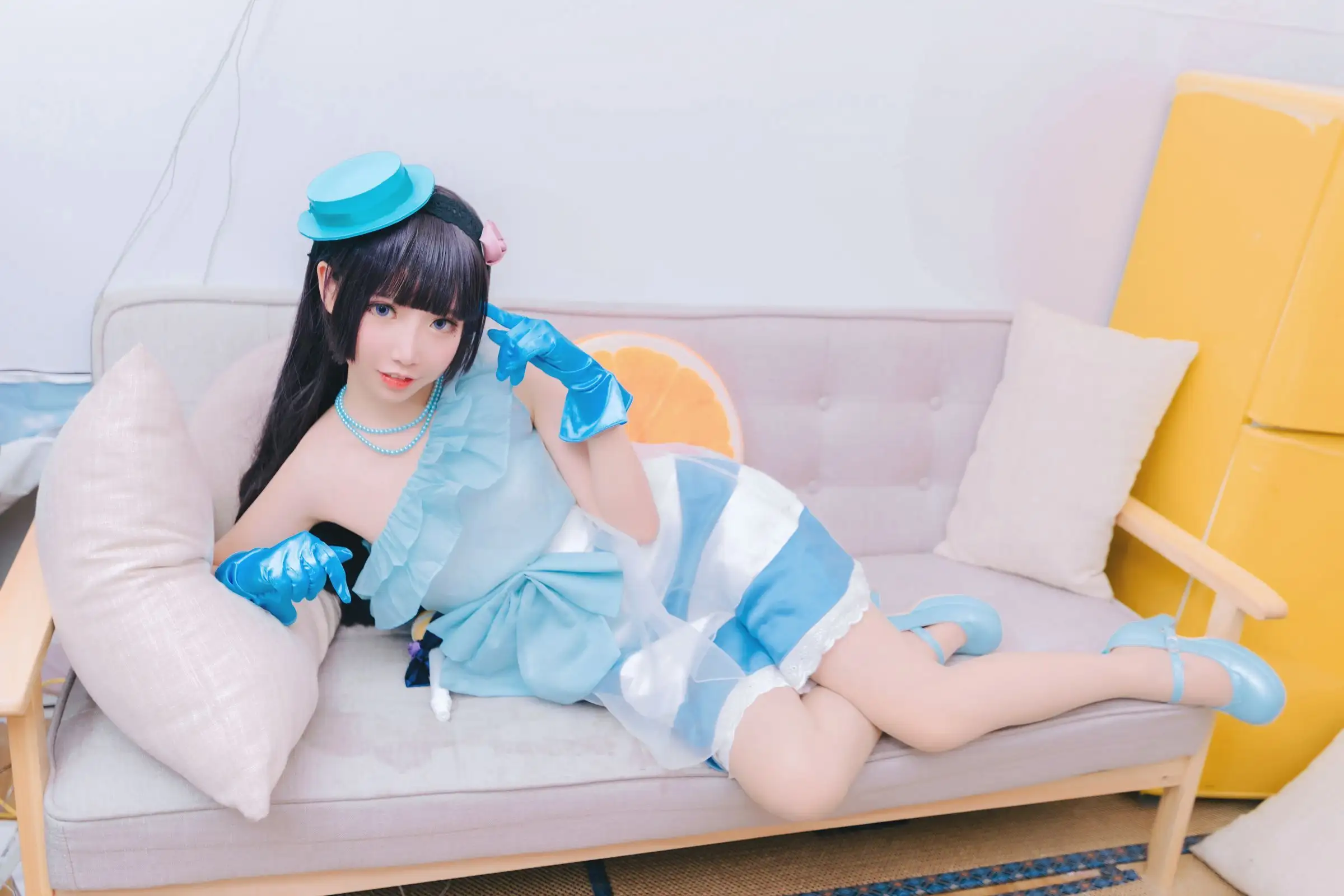 [Coser面饼仙儿] NO.026 黑猫打歌服