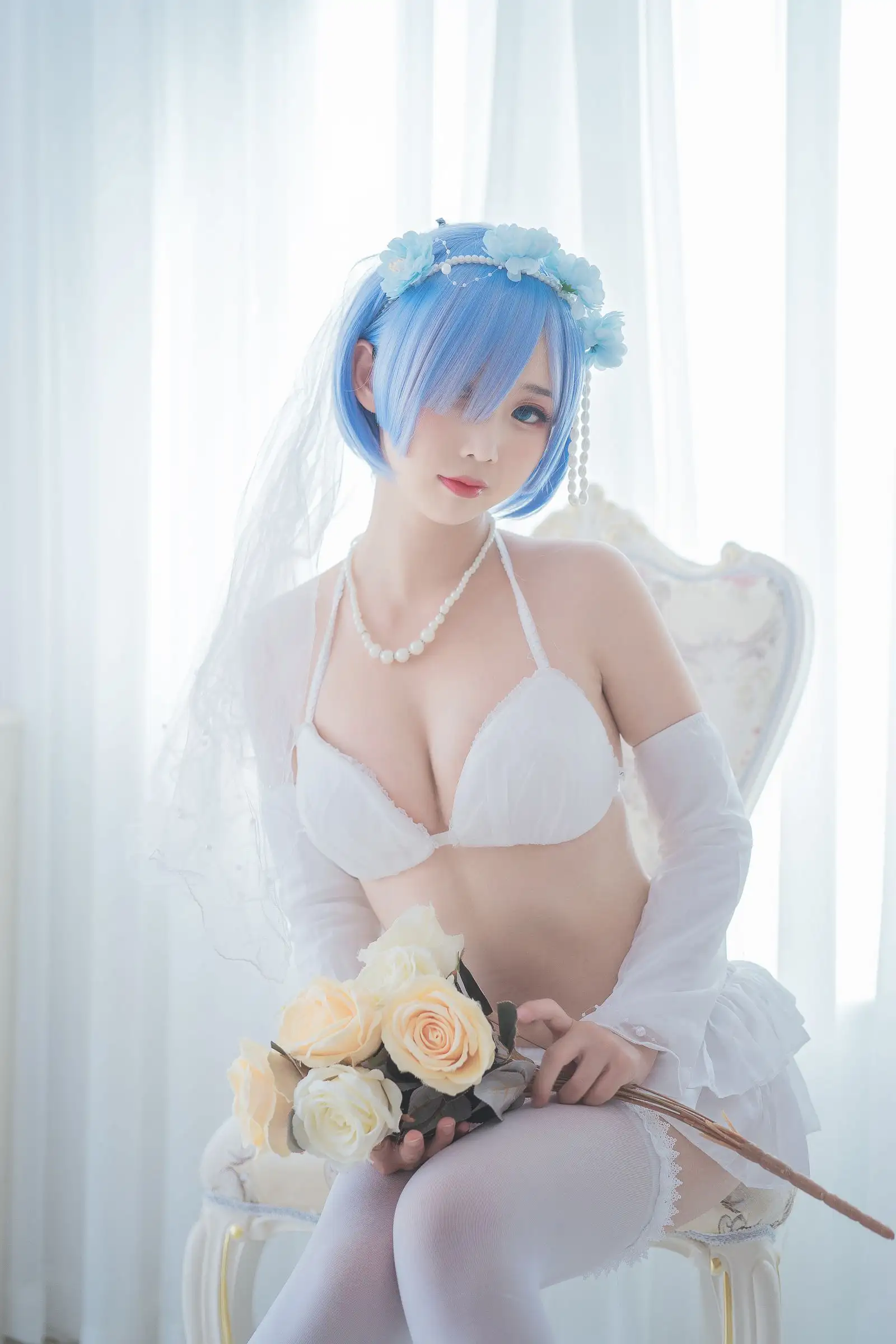 [Coser面饼仙儿] NO.044 花嫁蕾姆