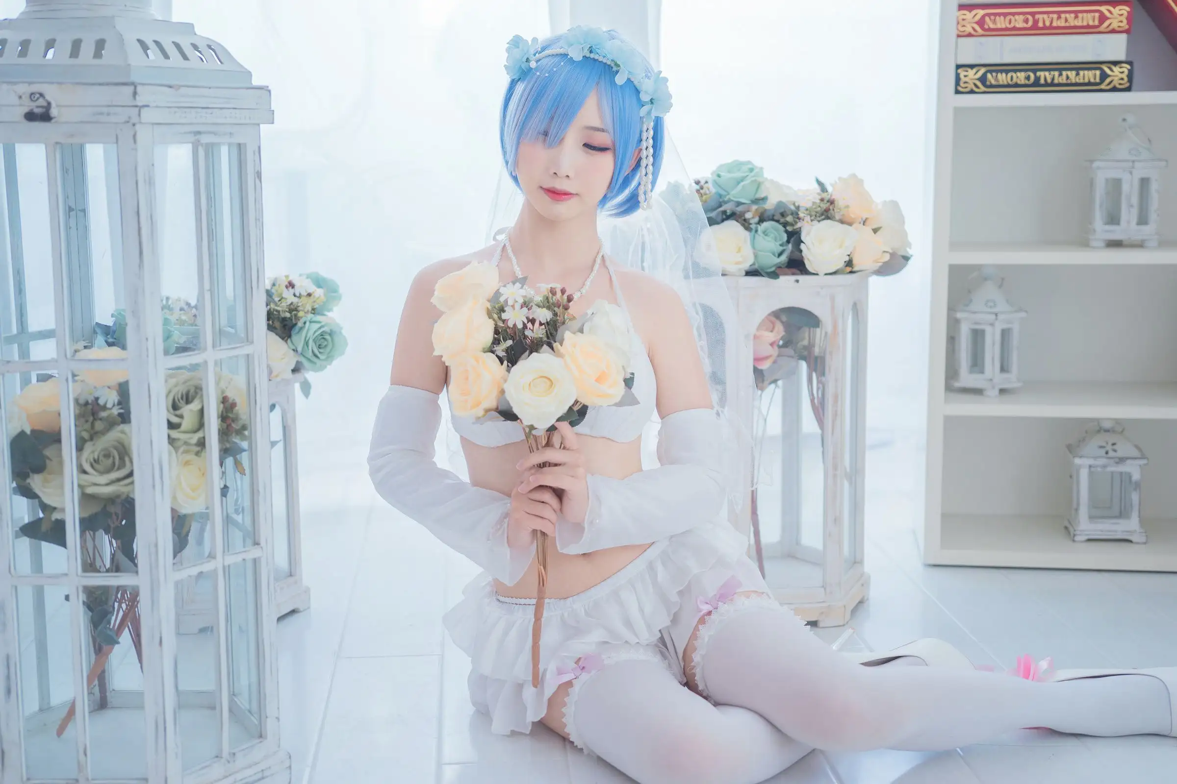 [Coser面饼仙儿] NO.044 花嫁蕾姆