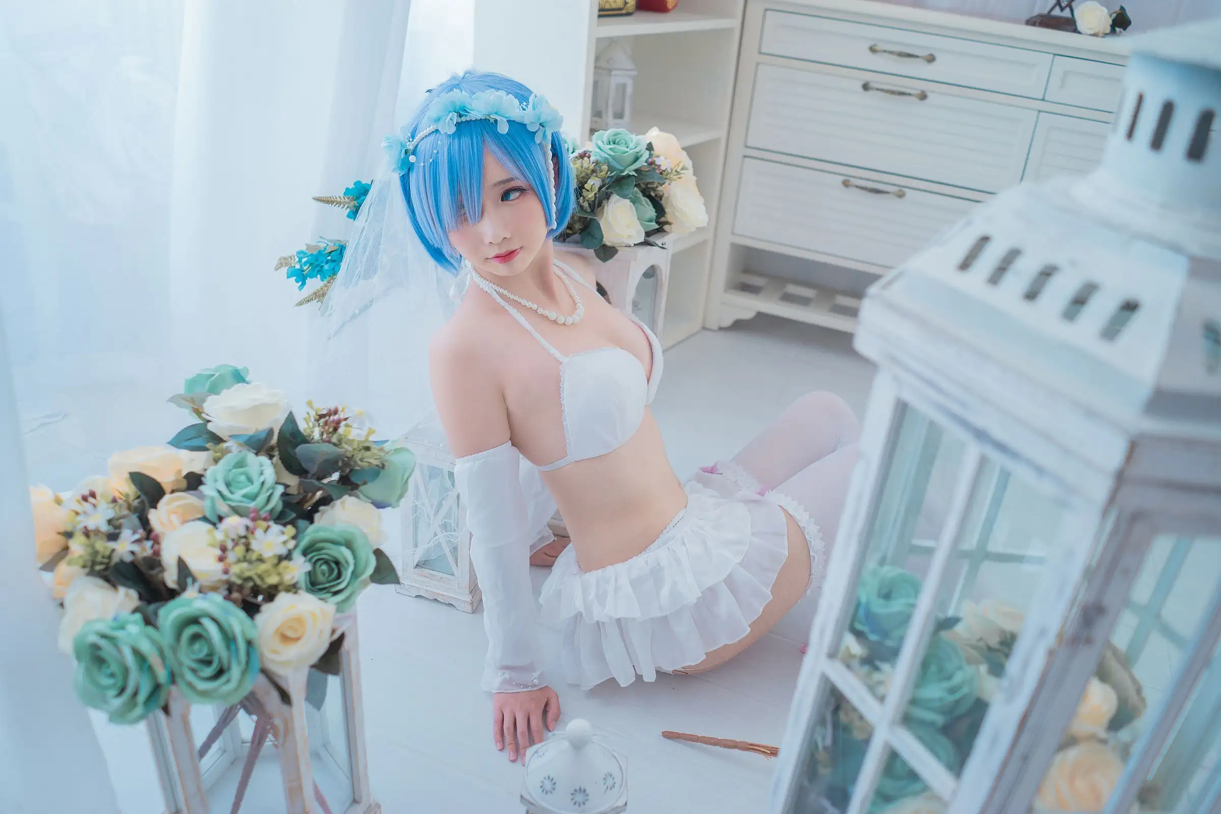 [Coser面饼仙儿] NO.044 花嫁蕾姆