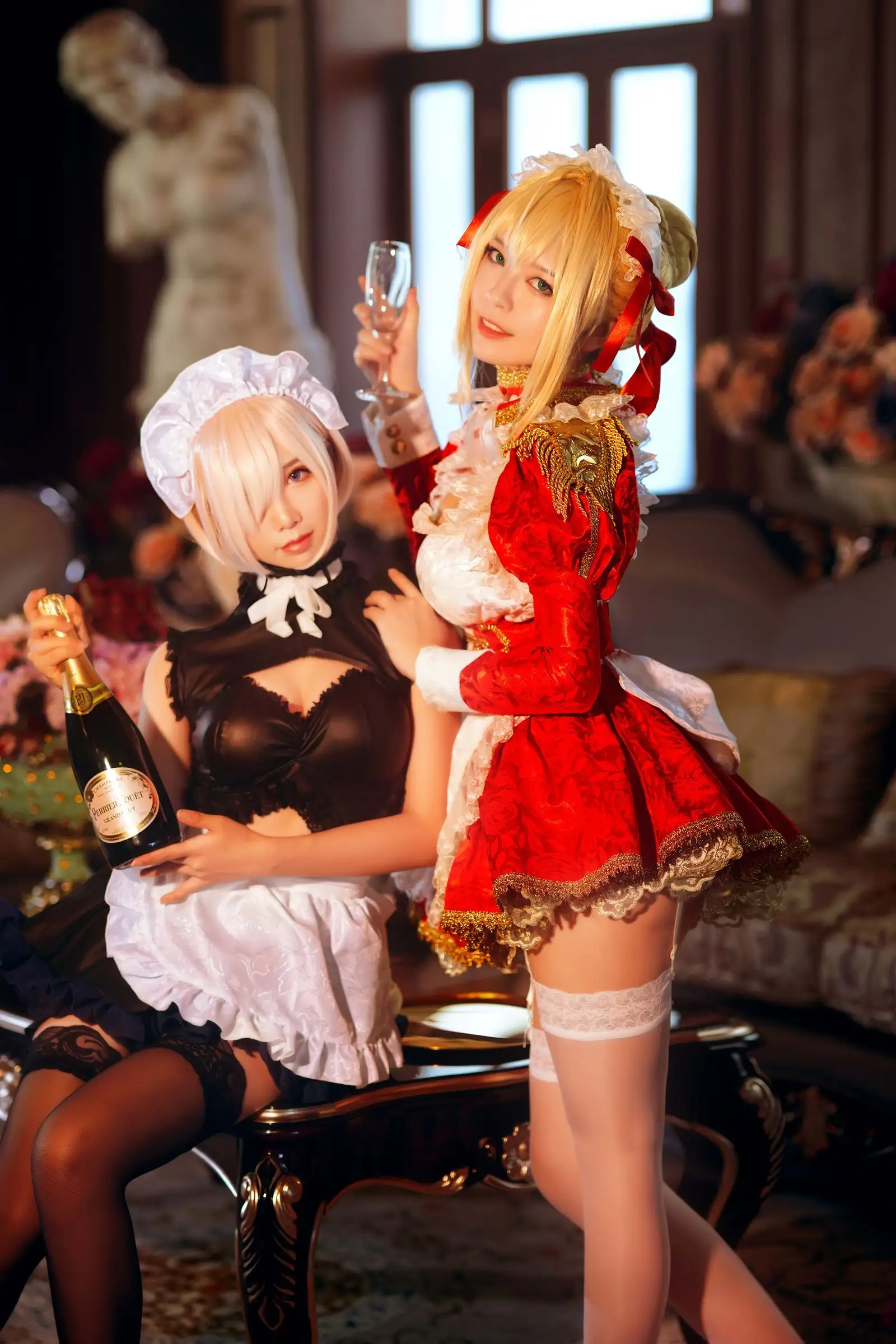 [Coser面饼仙儿] NO.071 Claudius x Kyrielight Maid – 半半子X