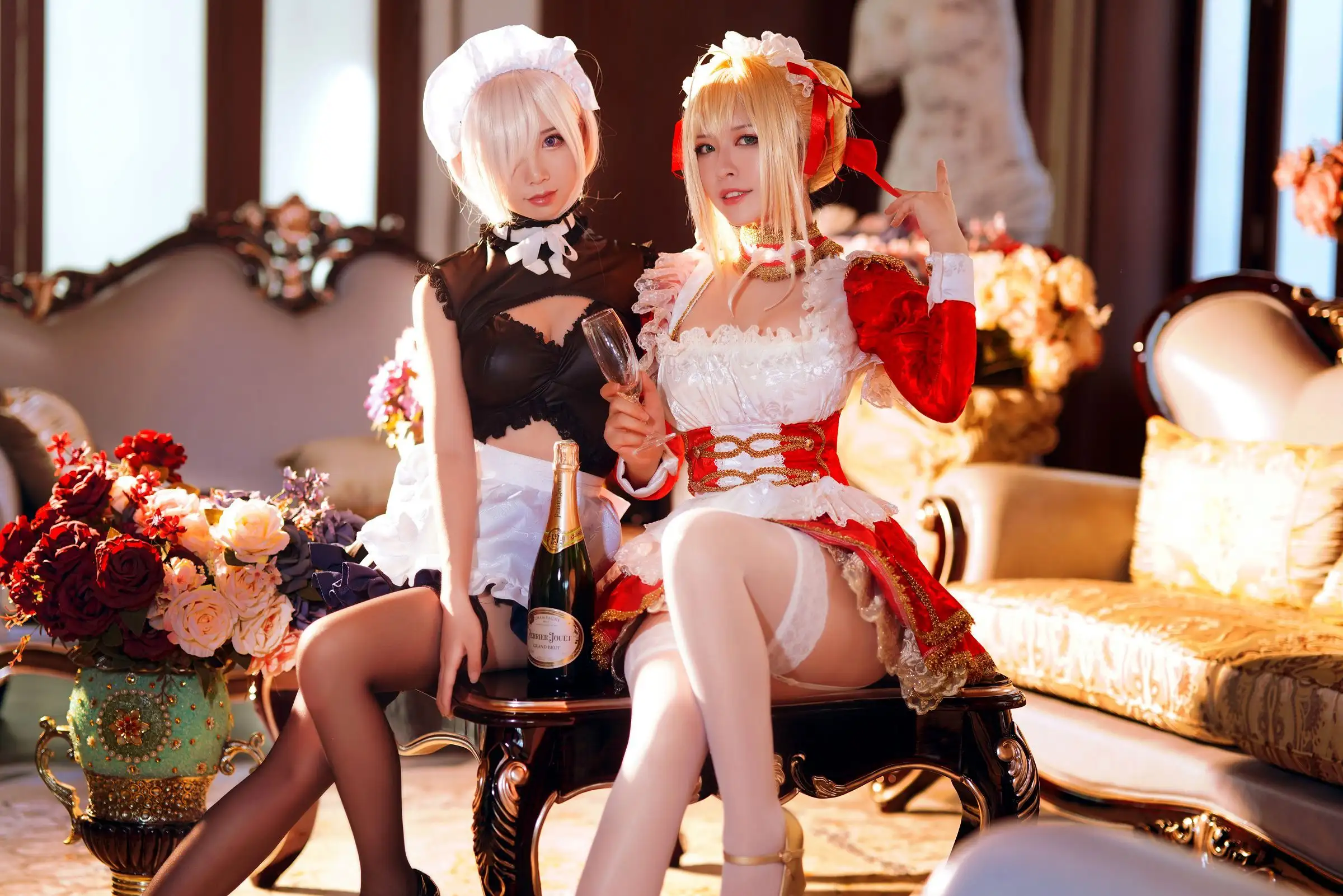 [Coser面饼仙儿] NO.071 Claudius x Kyrielight Maid – 半半子X