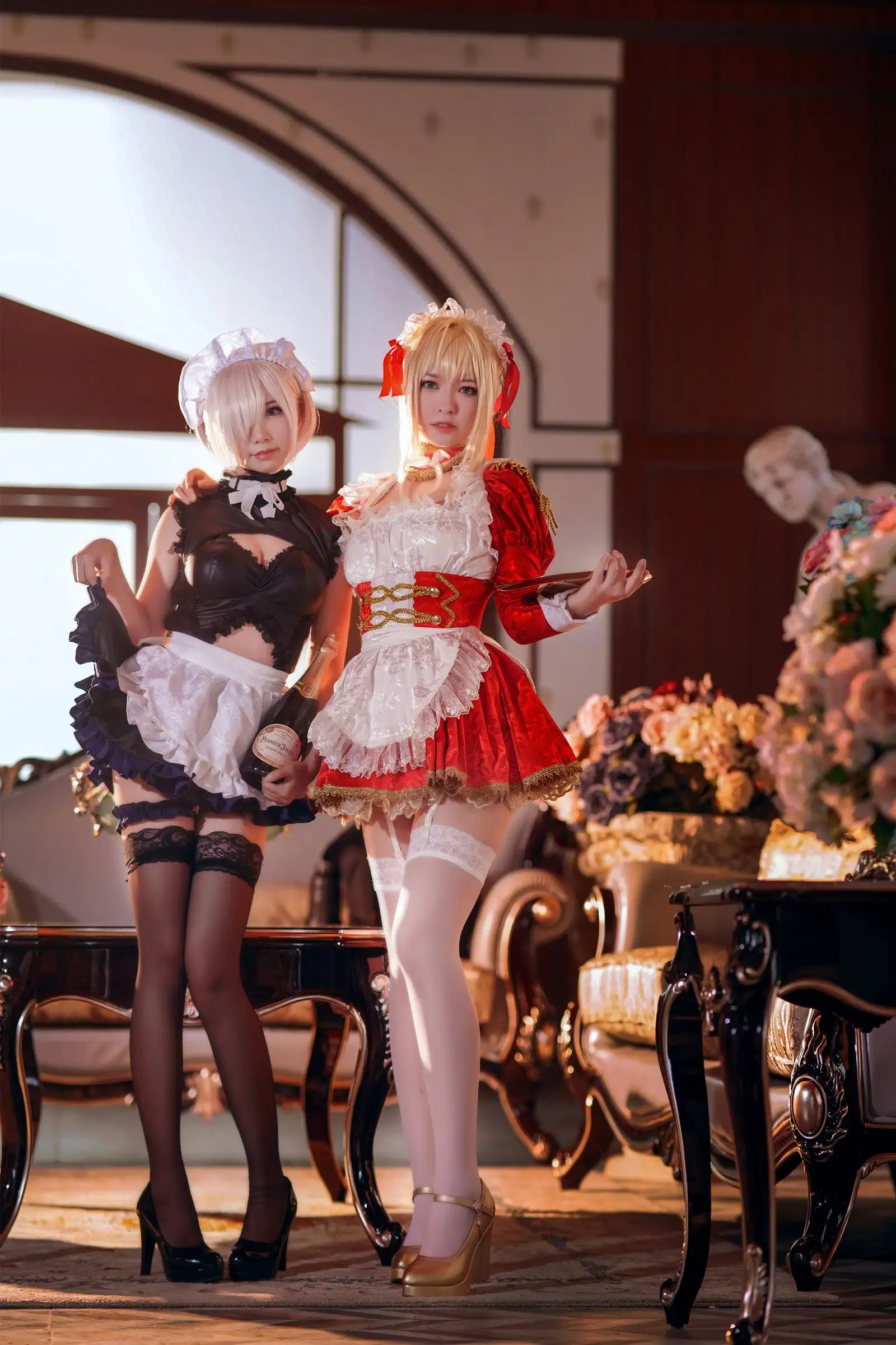 [Coser面饼仙儿] NO.071 Claudius x Kyrielight Maid – 半半子X