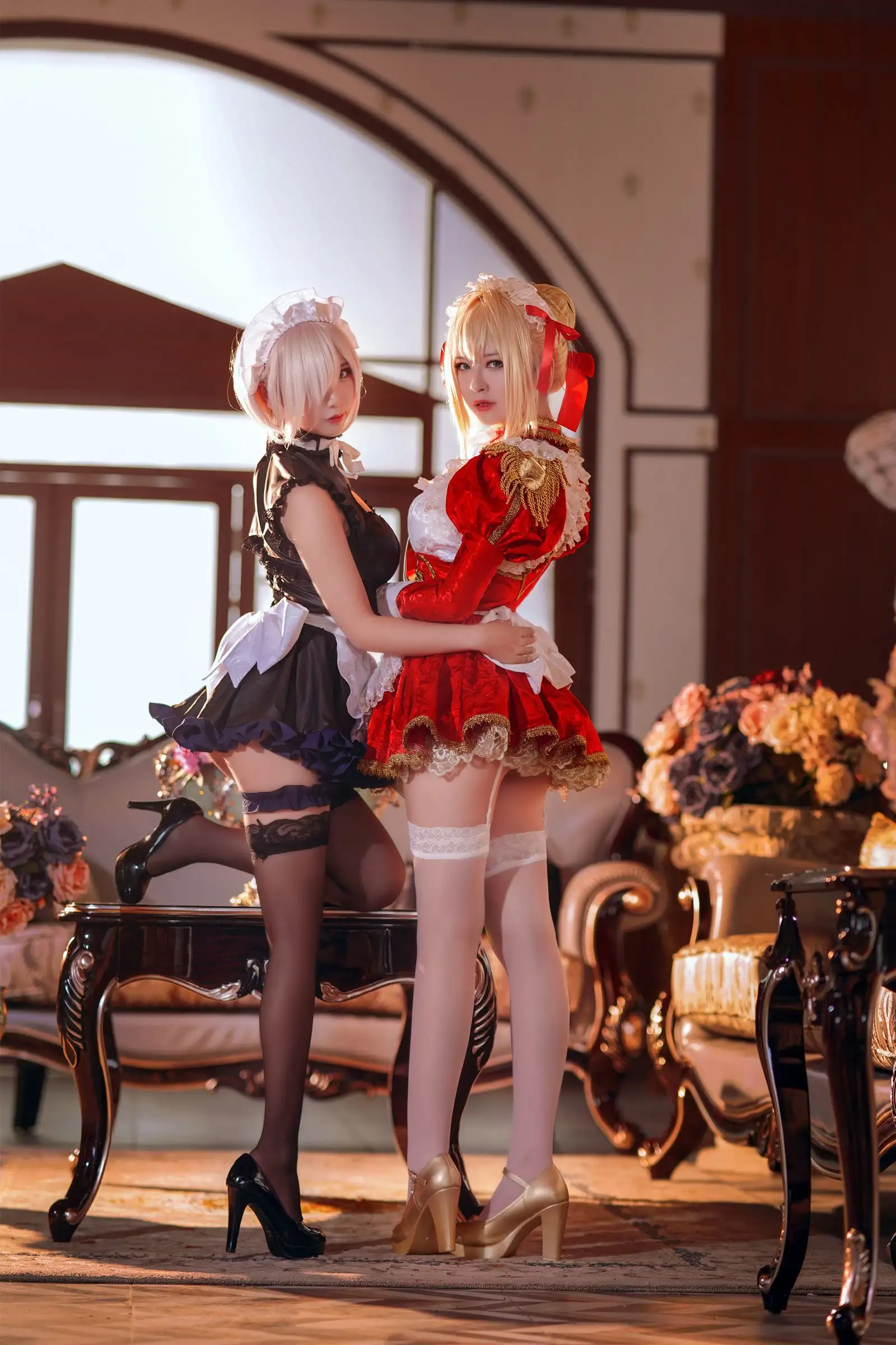 [Coser面饼仙儿] NO.071 Claudius x Kyrielight Maid – 半半子X
