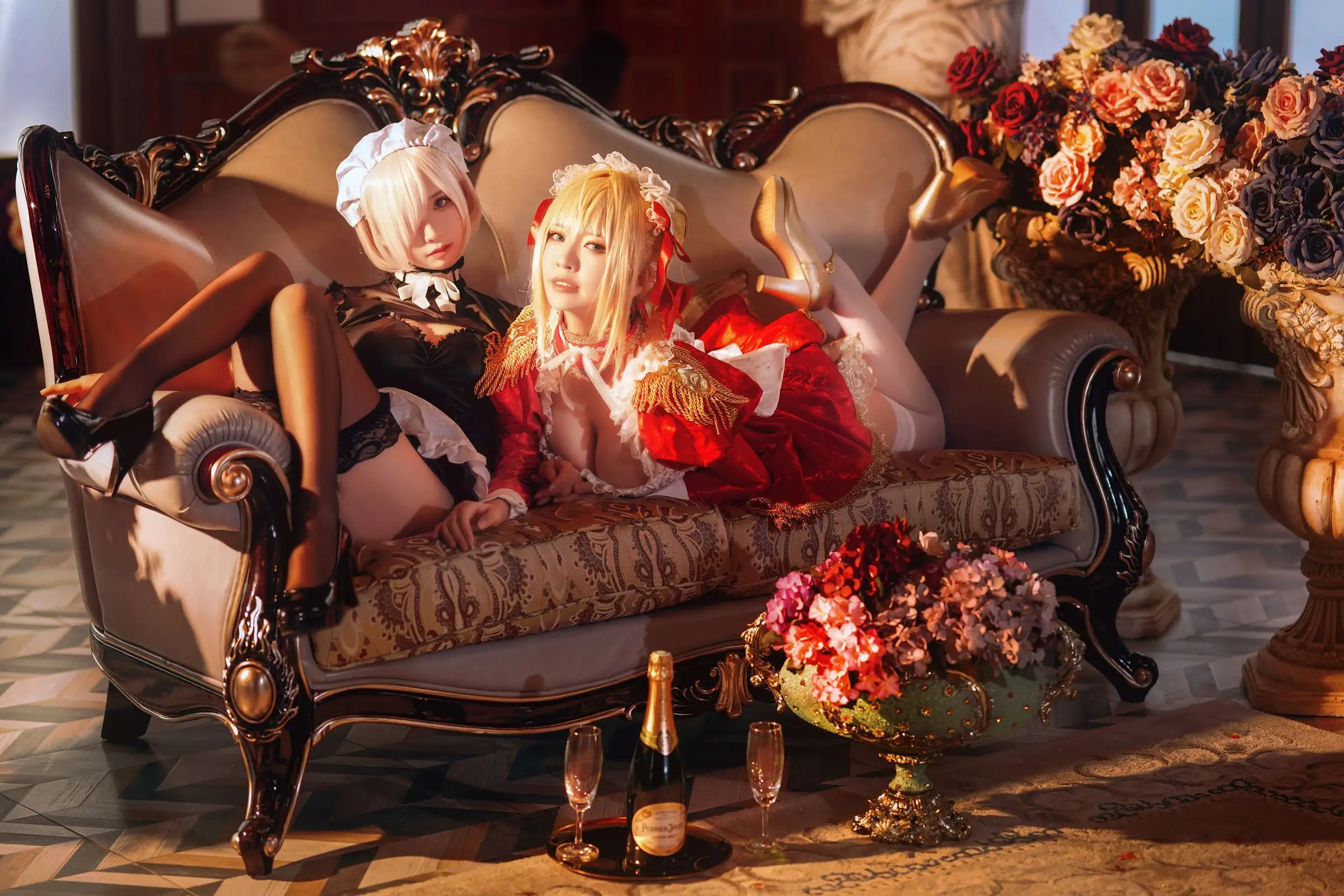[Coser面饼仙儿] NO.071 Claudius x Kyrielight Maid – 半半子X