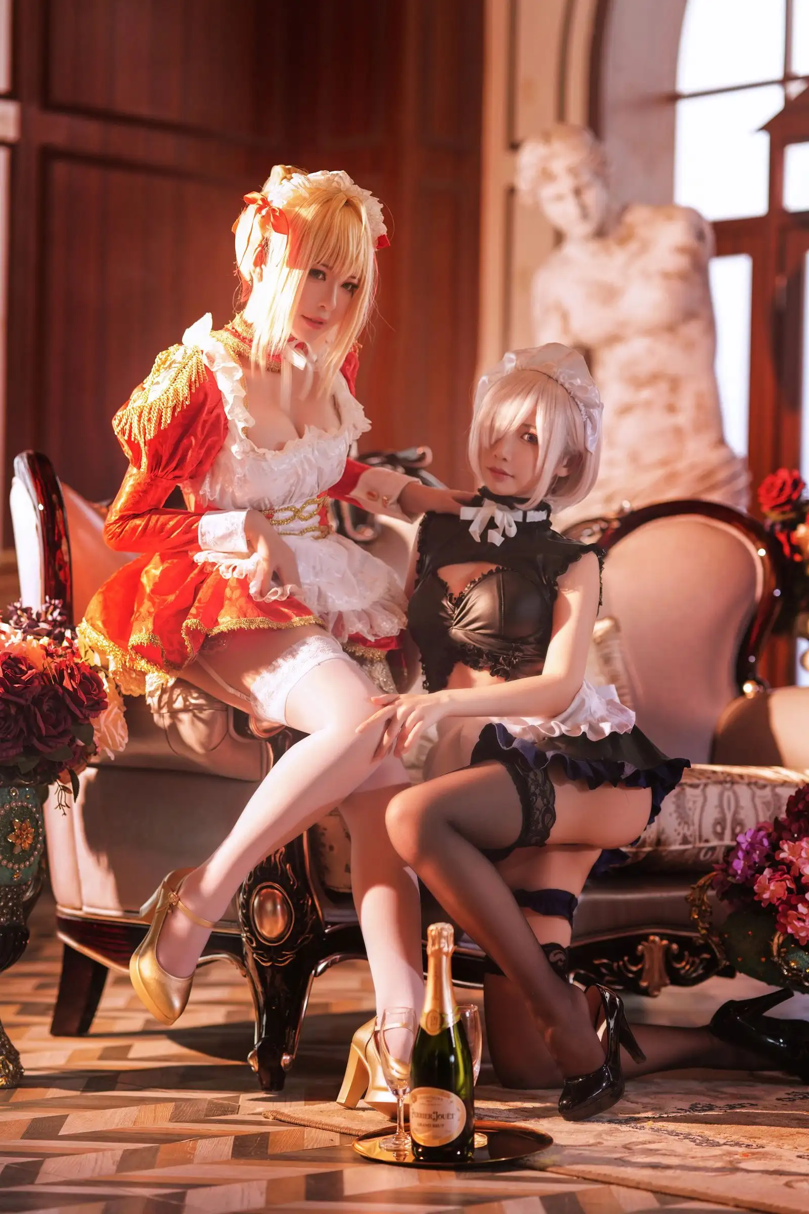 [Coser面饼仙儿] NO.071 Claudius x Kyrielight Maid – 半半子X