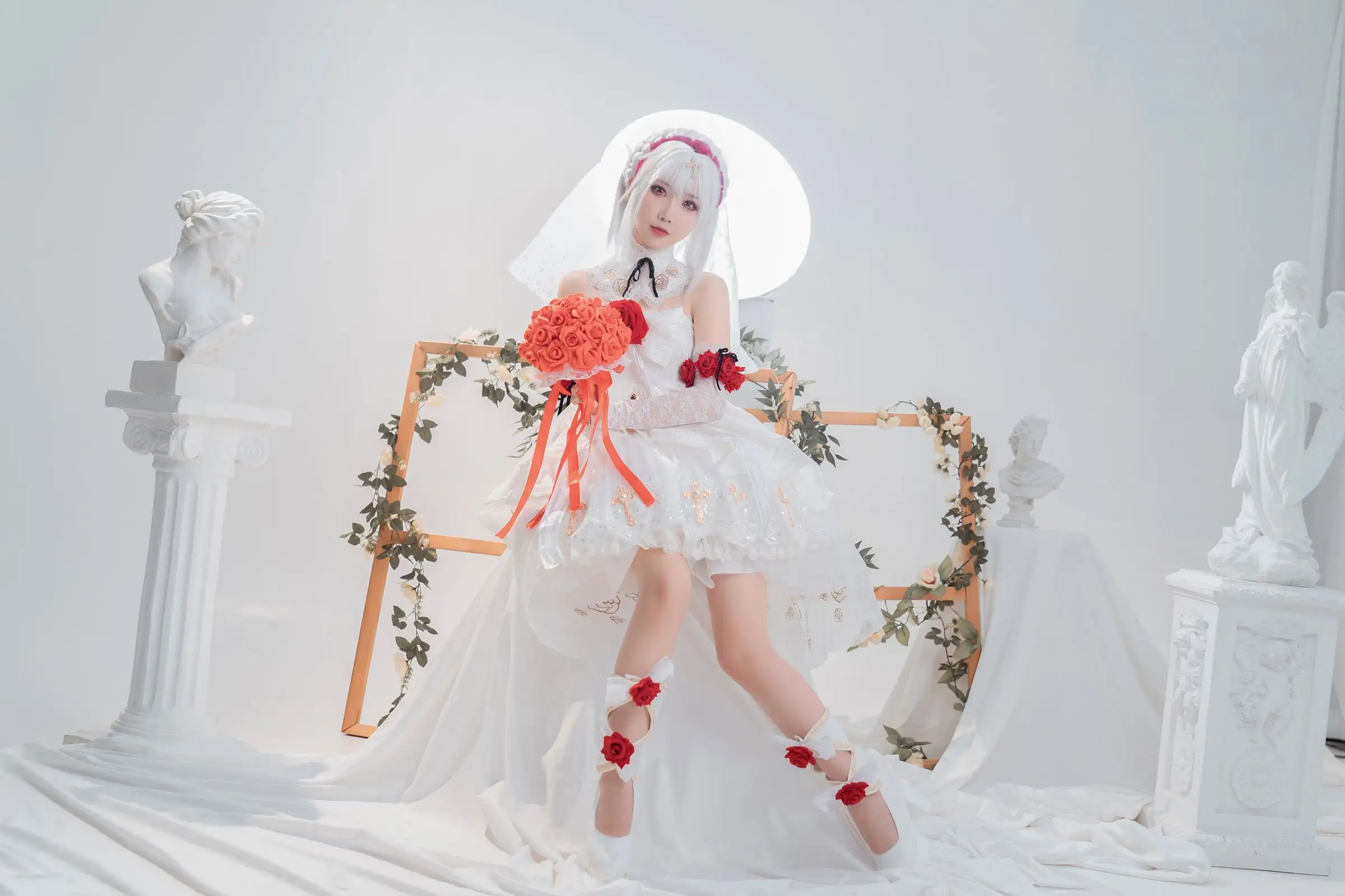 [Coser面饼仙儿] NO.089 德丽莎婚纱