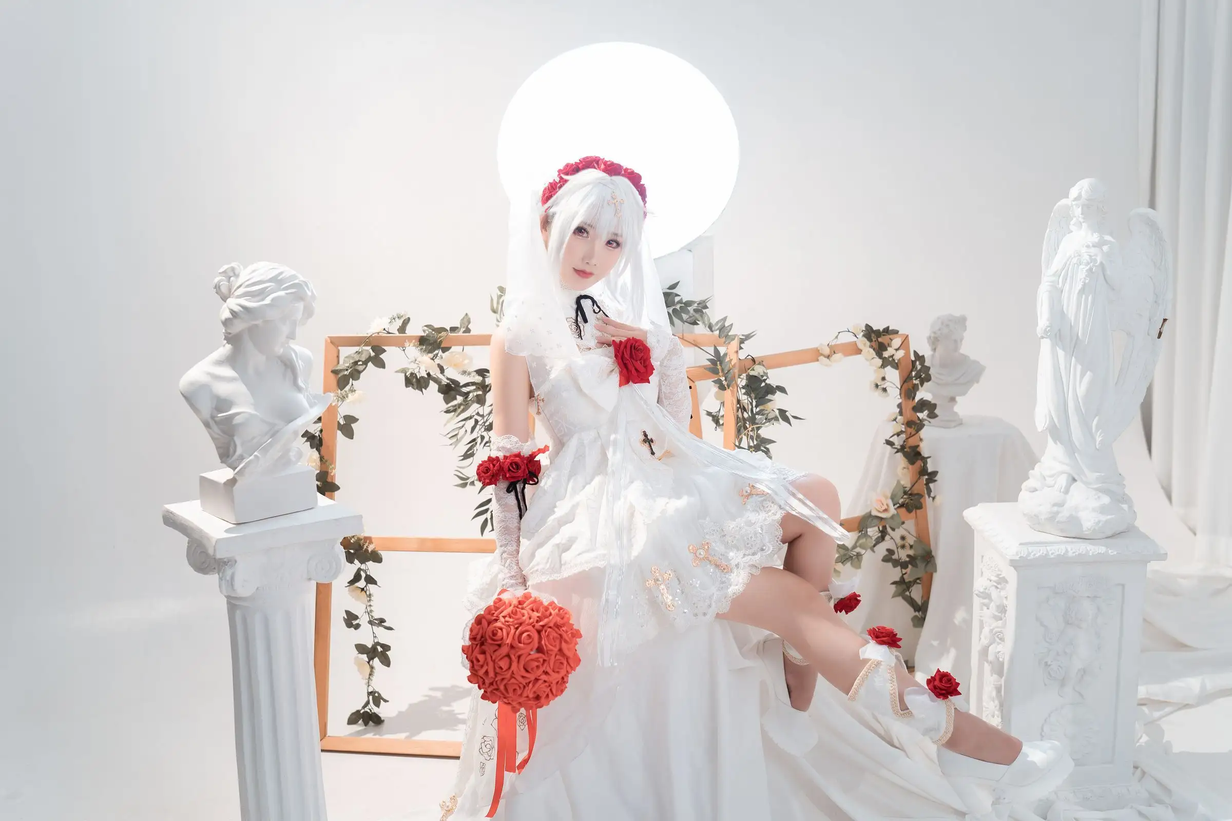 [Coser面饼仙儿] NO.089 德丽莎婚纱