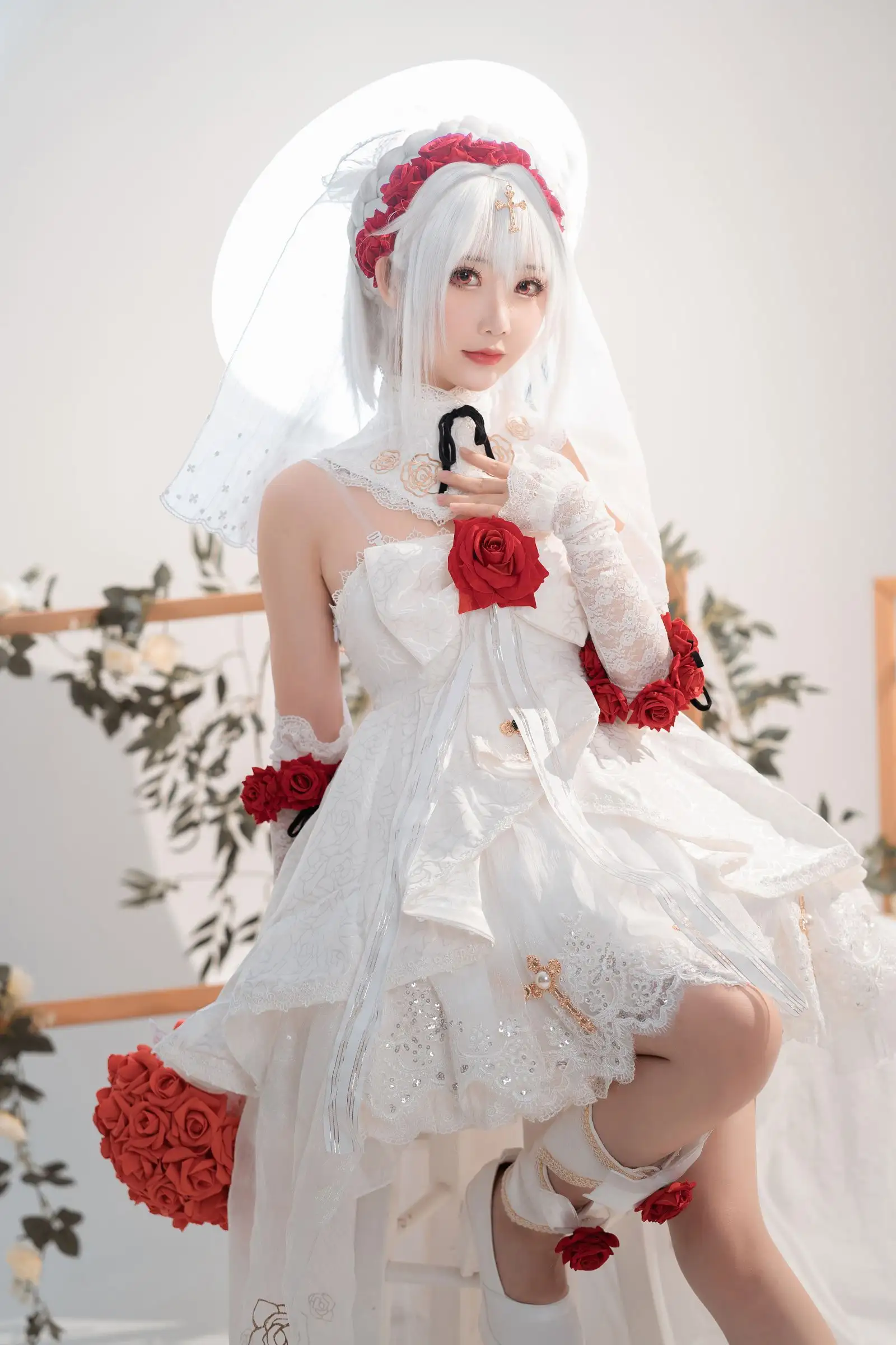 [Coser面饼仙儿] NO.089 德丽莎婚纱