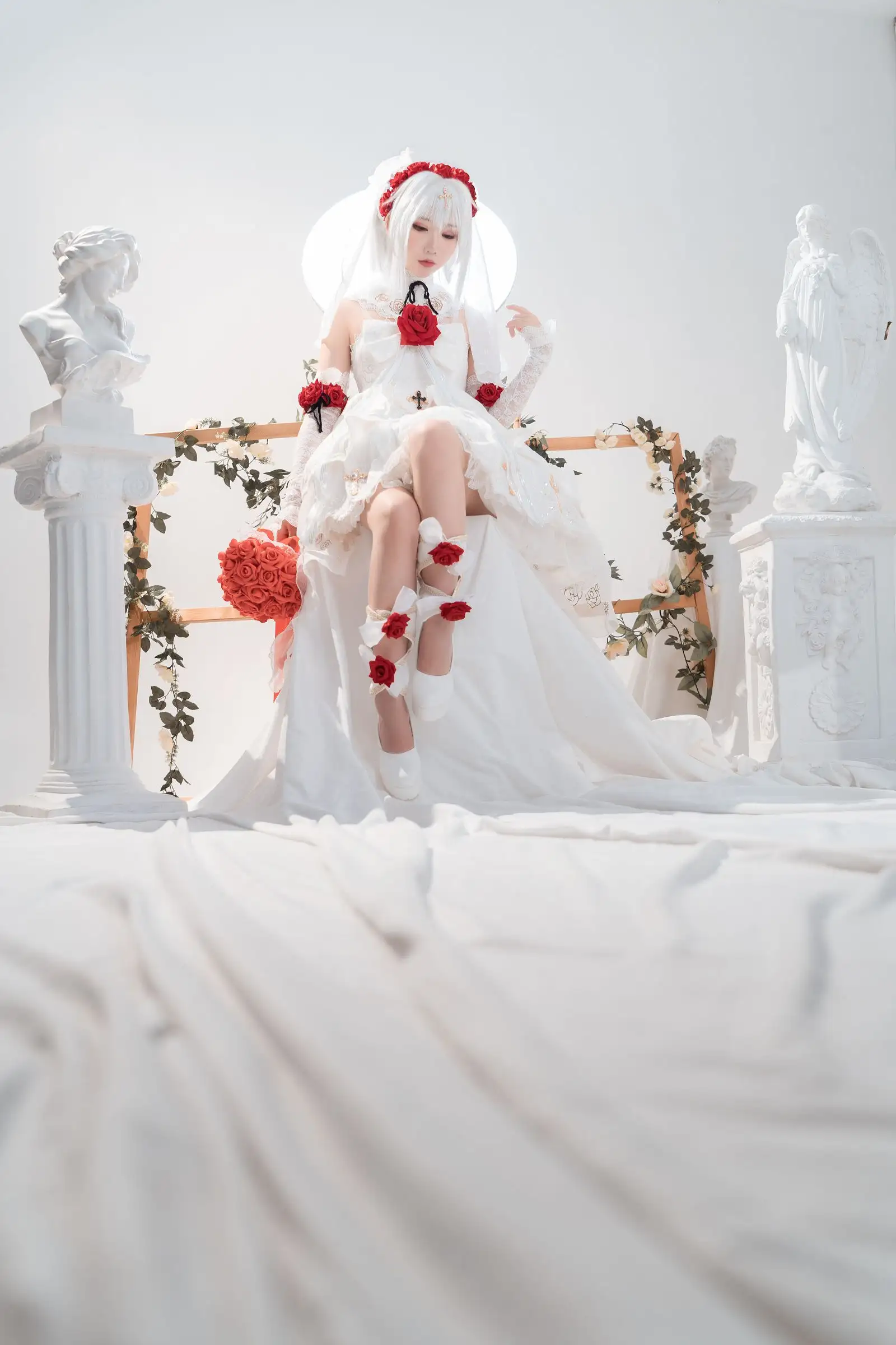 [Coser面饼仙儿] NO.089 德丽莎婚纱