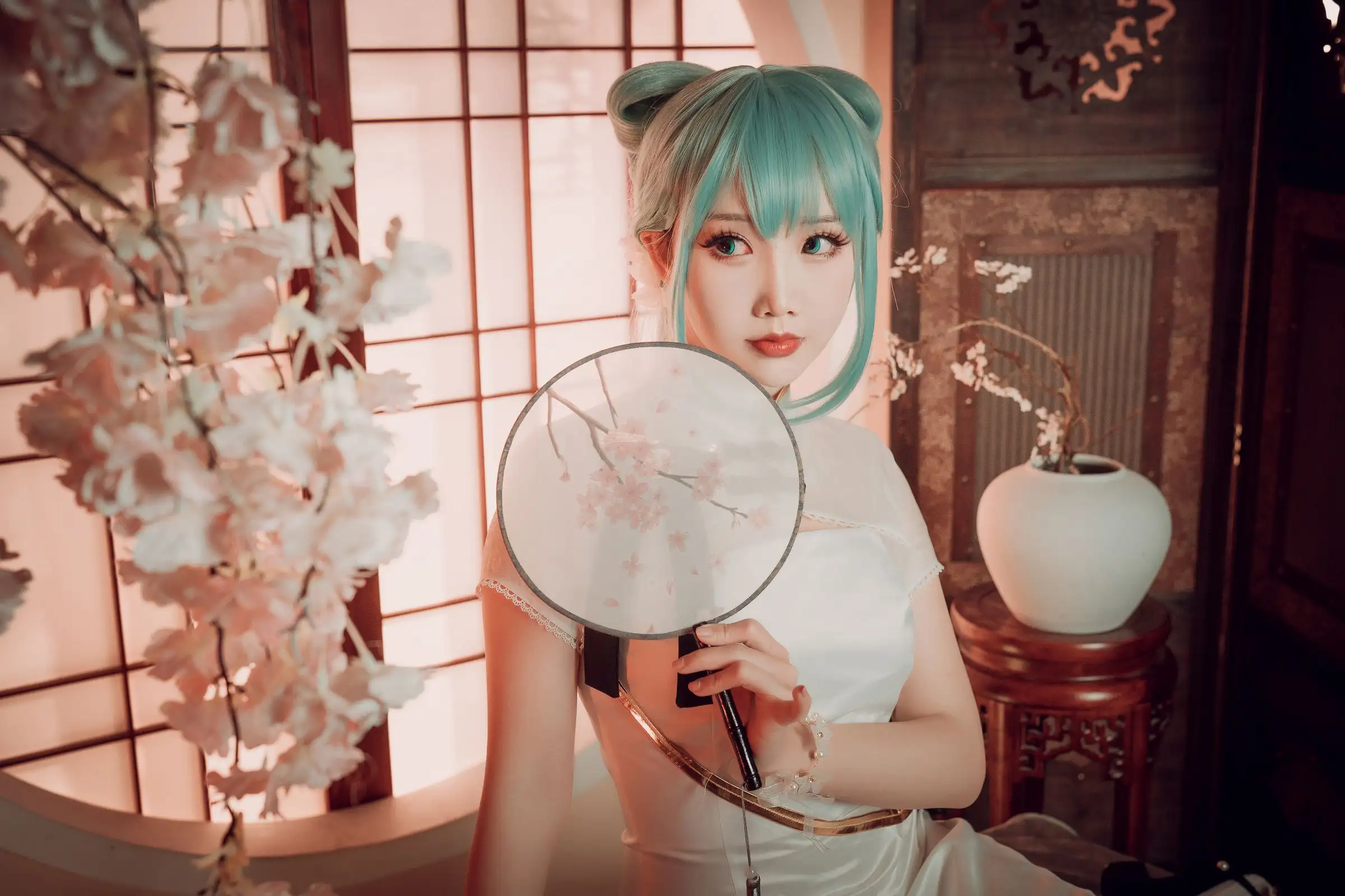 [Coser面饼仙儿] NO.096 初音旗袍