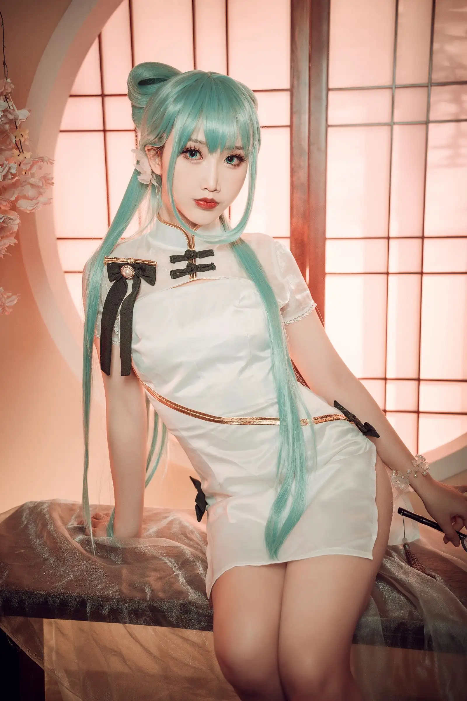 [Coser面饼仙儿] NO.096 初音旗袍