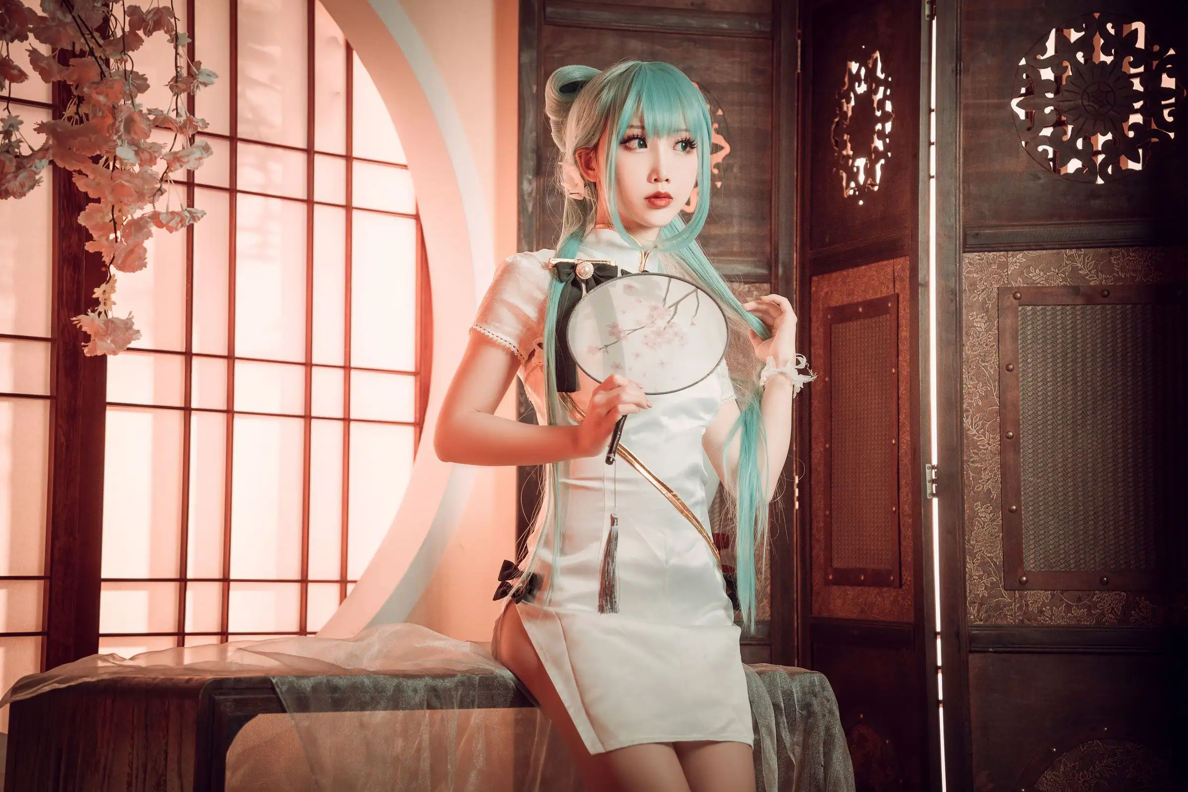 [Coser面饼仙儿] NO.096 初音旗袍