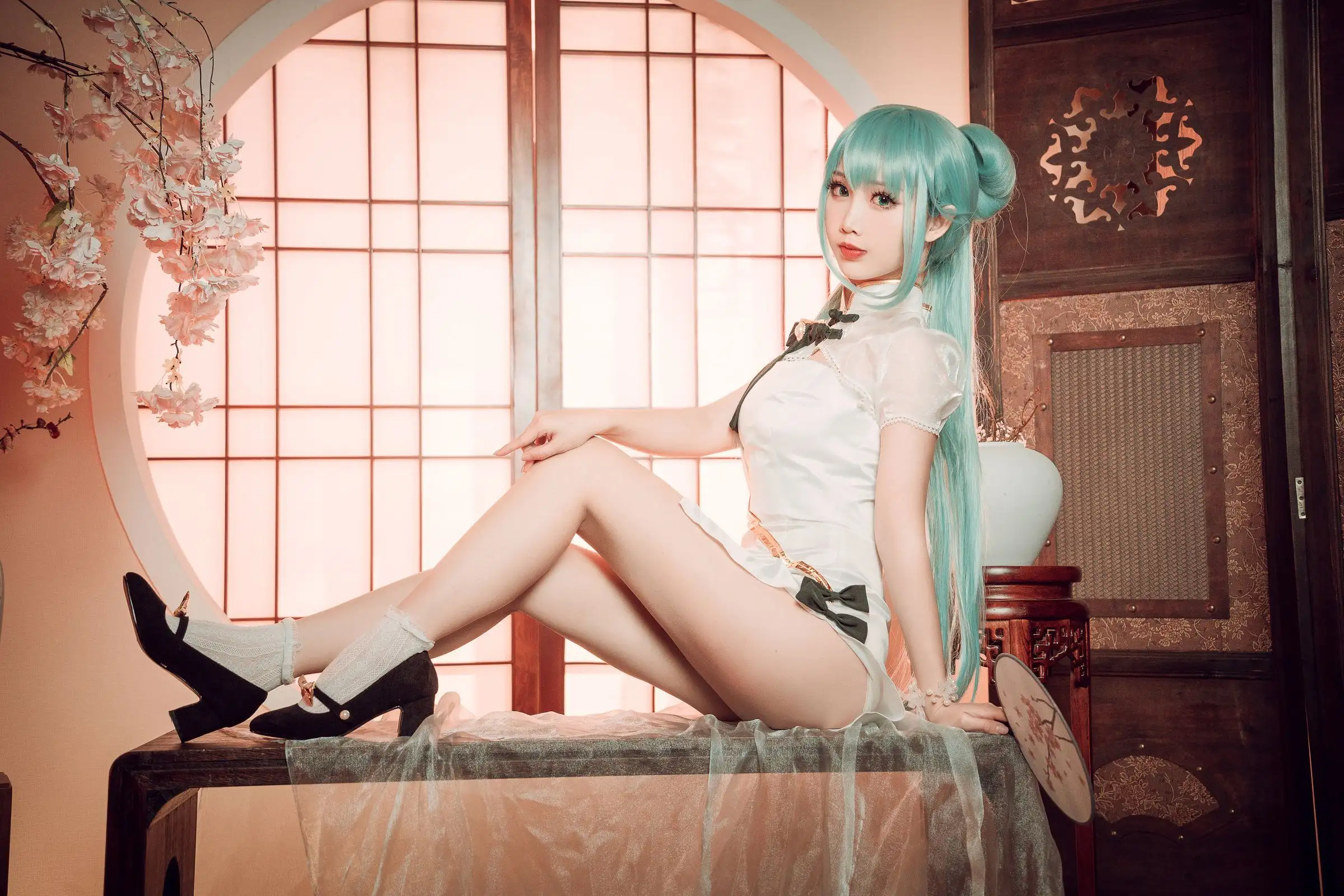 [Coser面饼仙儿] NO.096 初音旗袍