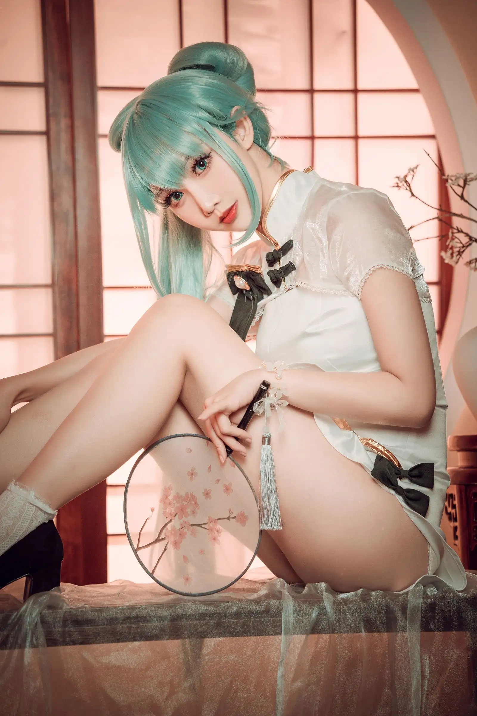 [Coser面饼仙儿] NO.096 初音旗袍