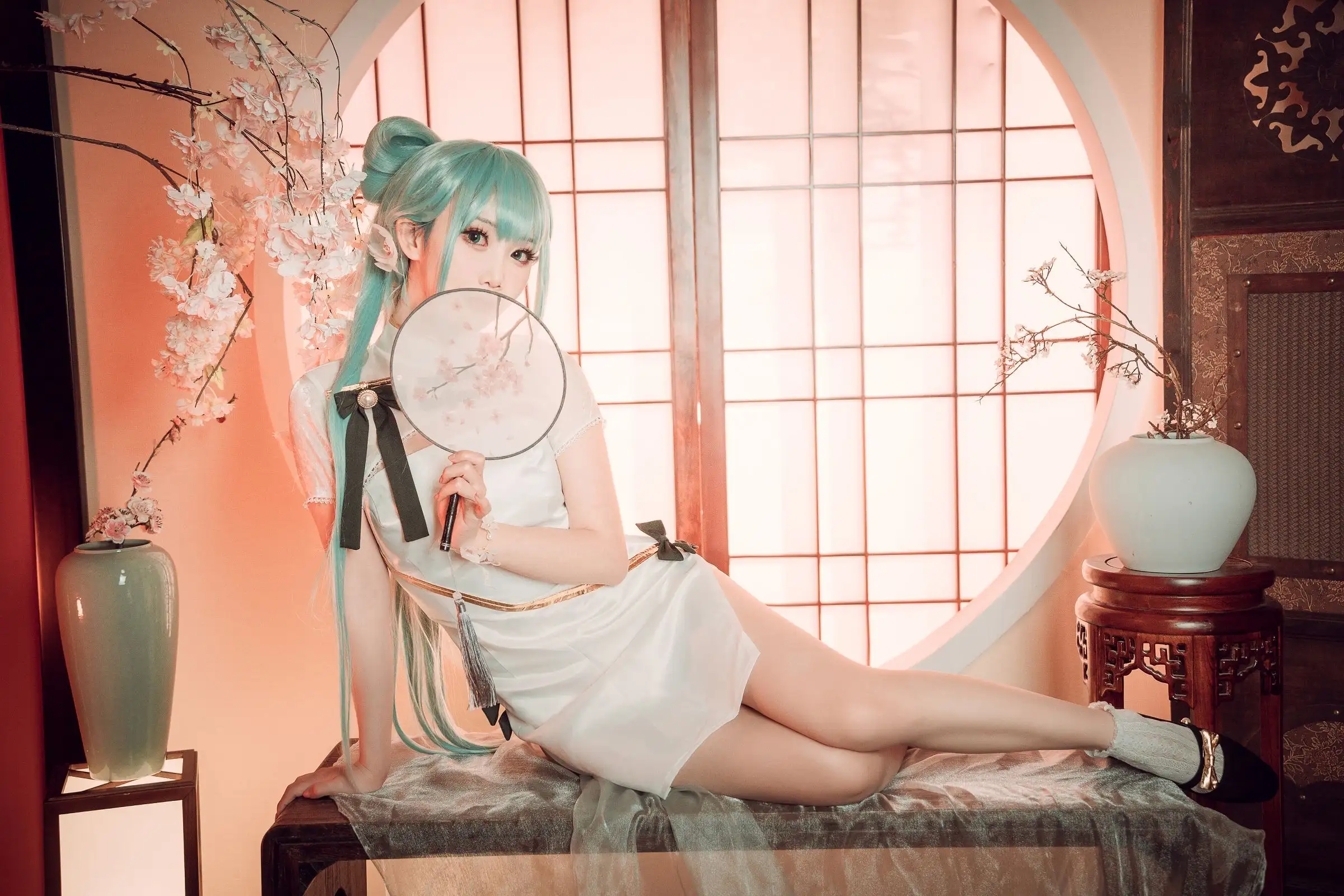 [Coser面饼仙儿] NO.096 初音旗袍