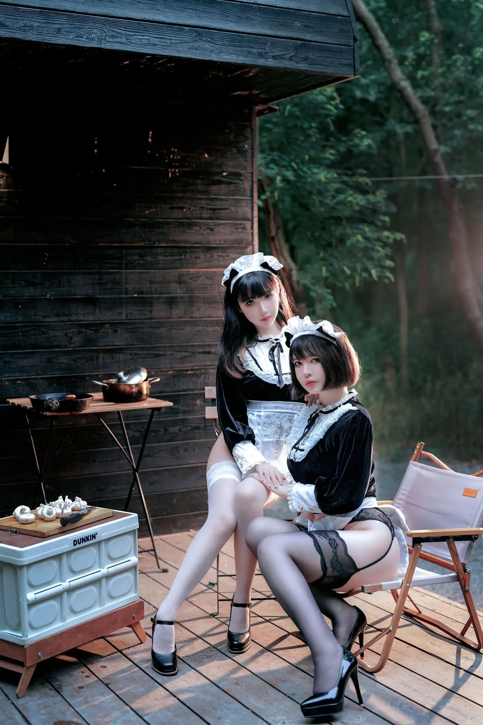 [Coser面饼仙儿] NO.138 女仆姐妹 (半半子)
