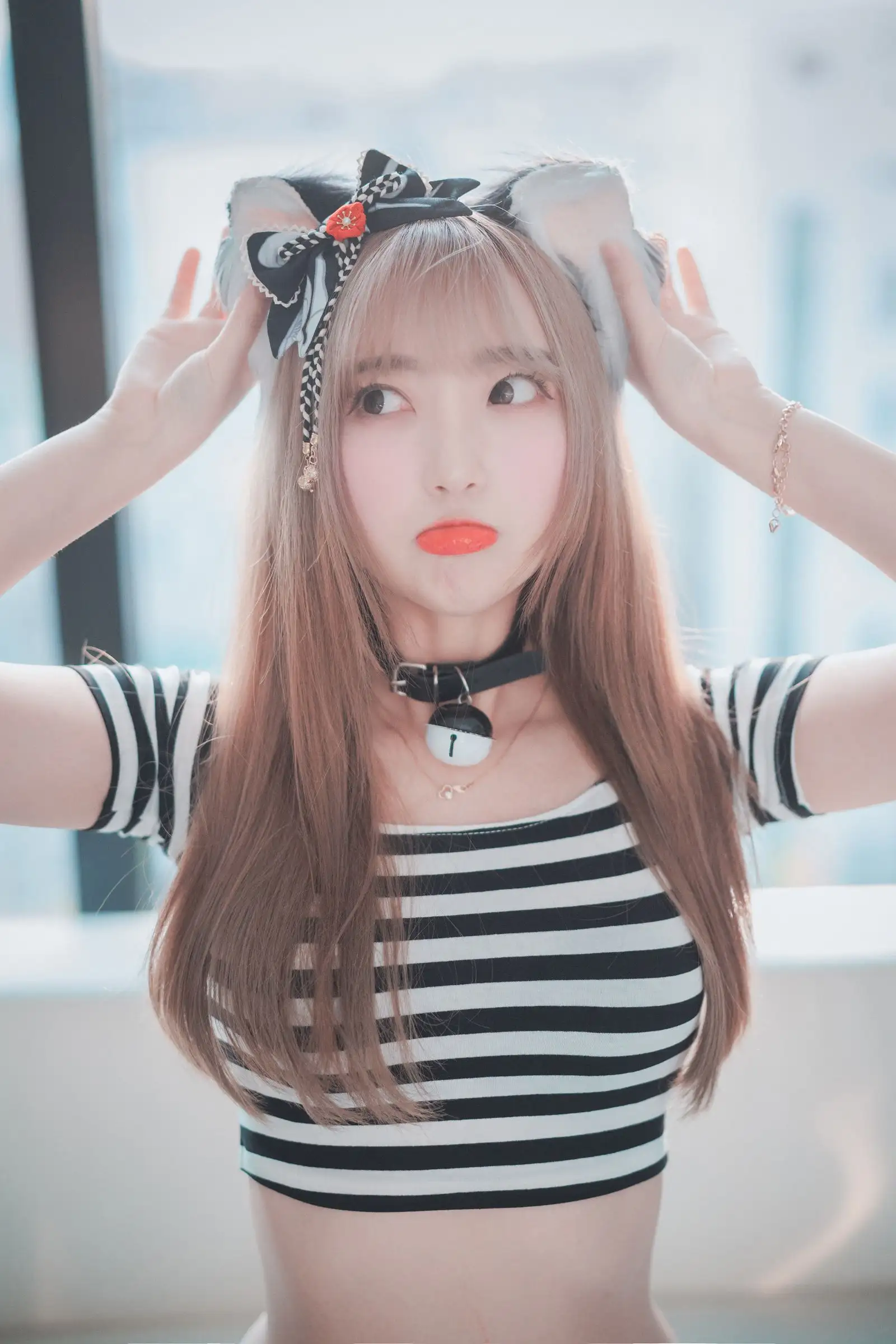 [DJAWA] Hanari – Catgirl in Stripes