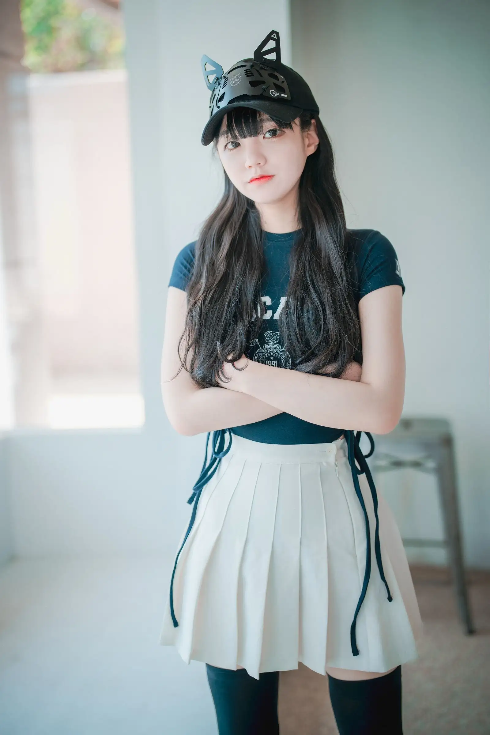 [DJAWA] Jenny – Classic Athletic Girl in Navy Blue