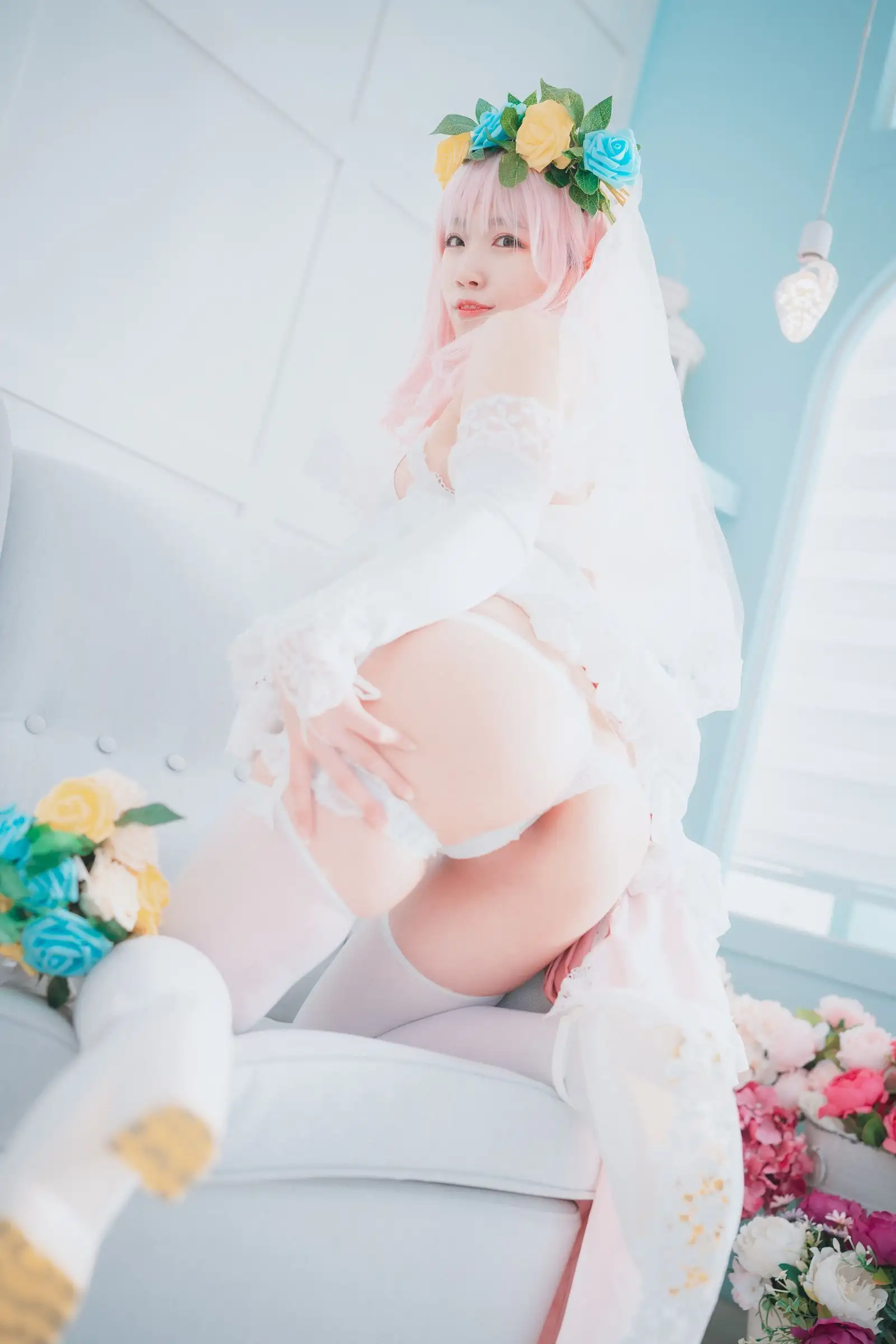 [DJAWA] Photo – Myaron – Super Sonico White Wedding